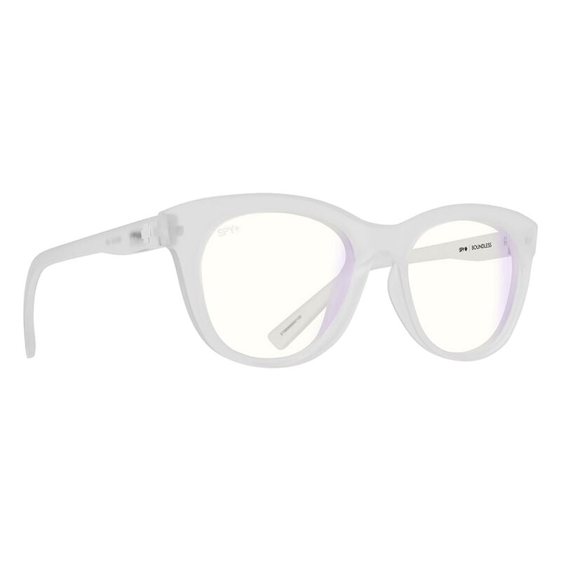 Spy Boundless Screen Eyeglasses  Matte Crystal Medium