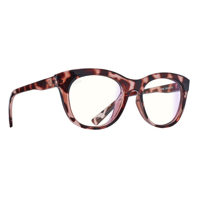 Spy Boundless Screen Eyeglasses  Peach Tort Medium