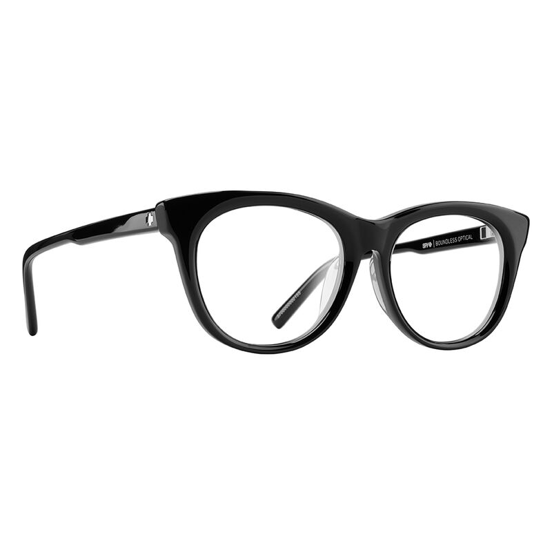 Spy Boundless Optical 53 Eyeglasses  Black Medium-Large