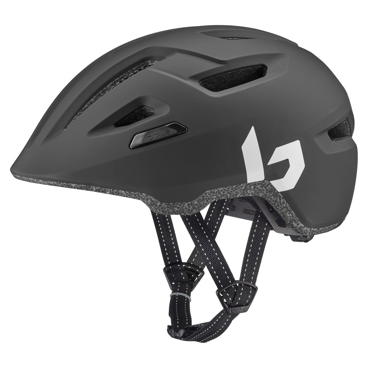 Bolle Stance Pure Cycling Helmet  Black Matte Medium M 55-59