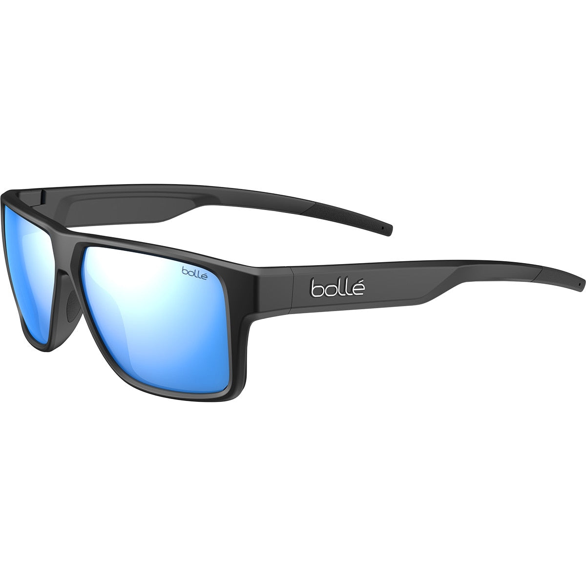 Bolle Temper Sunglasses  Black Matte Medium-Large