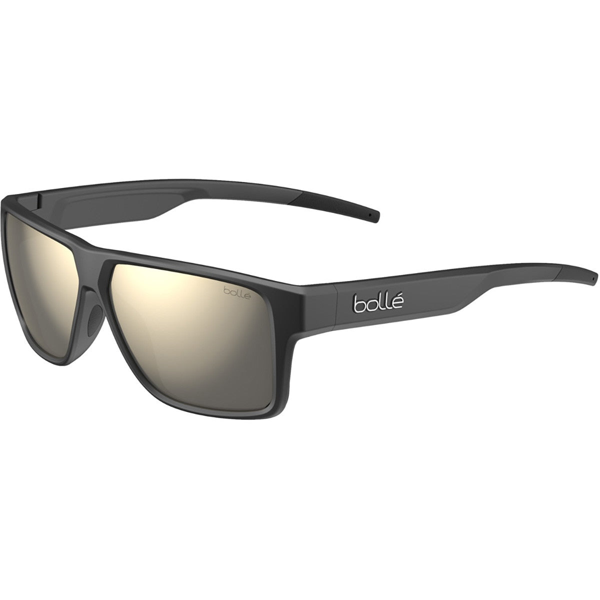 Bolle Temper Sunglasses  Black Matte Medium-Large