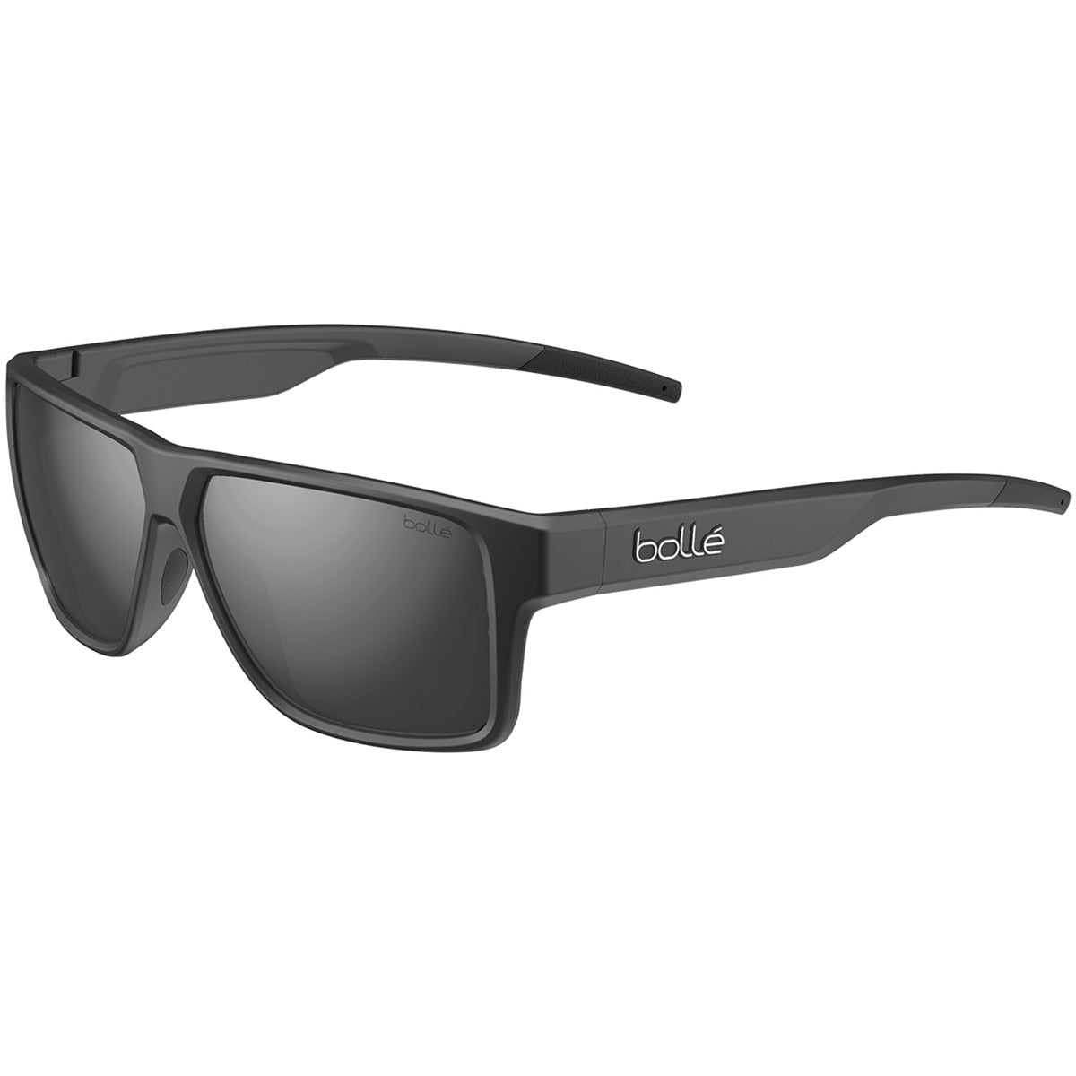 Bolle Temper Sunglasses  Black Matte Medium-Large