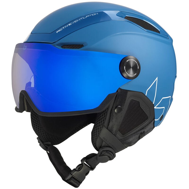 Bolle V-line Snow Helmet  Yale Blue Matte l-59-62