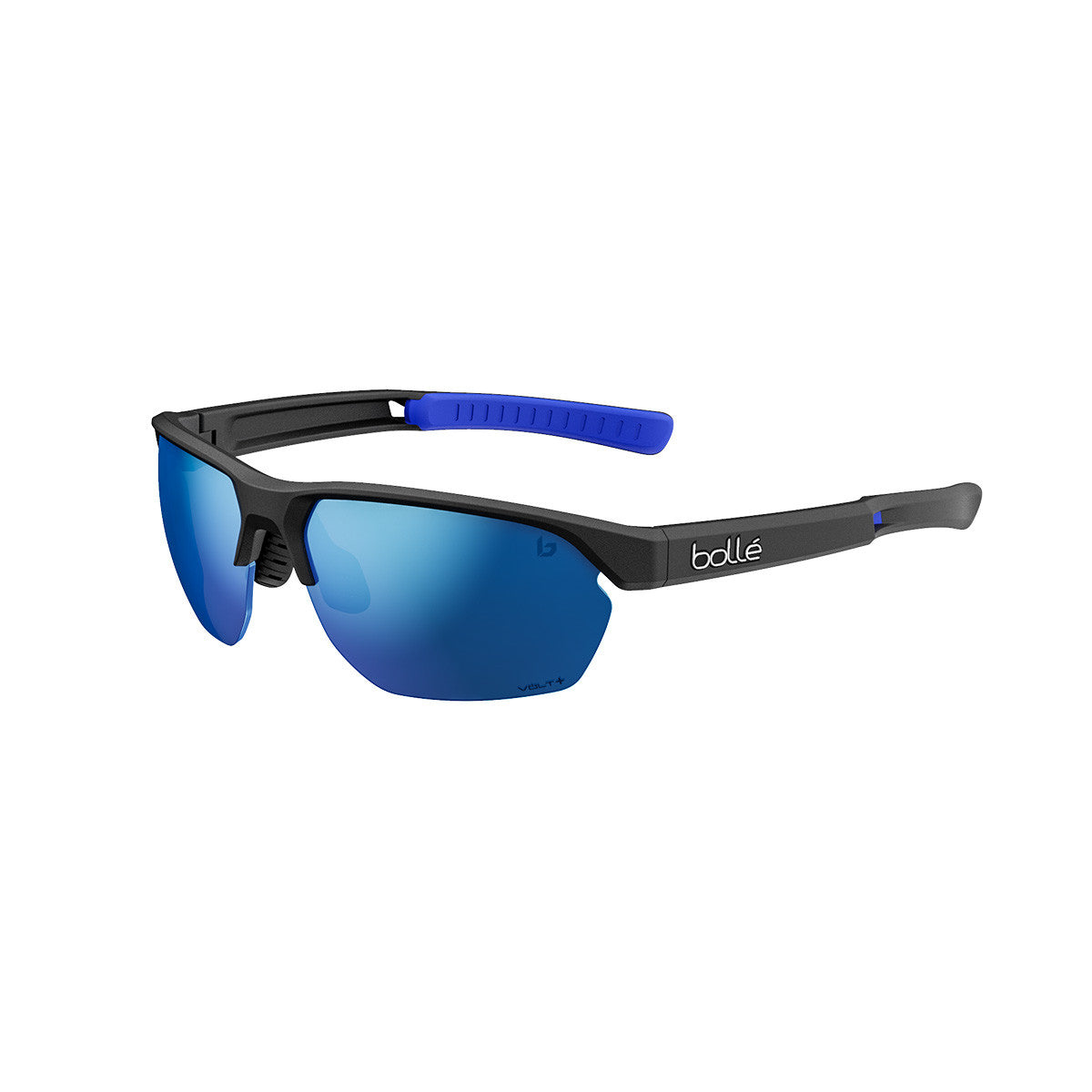 Bolle VICTUS Sunglasses  Black Matte Blue Medium