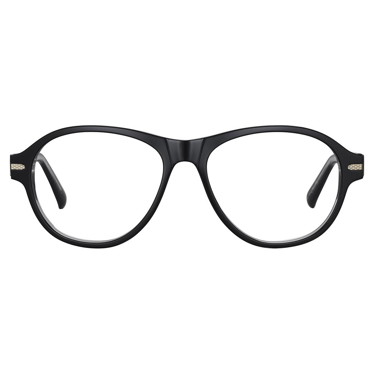 Serengeti Wilbour Optic Eyeglasses  Shiny Black Transparent Layer Medium