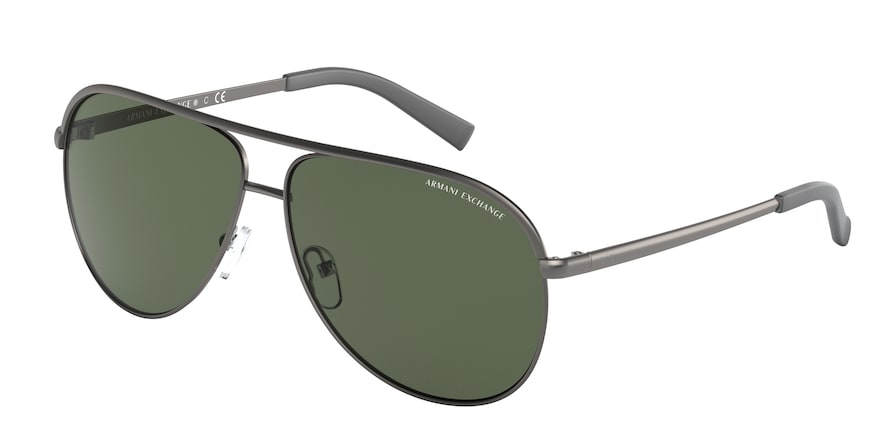 Exchange Armani AX2002 Pilot Sunglasses For Unisex