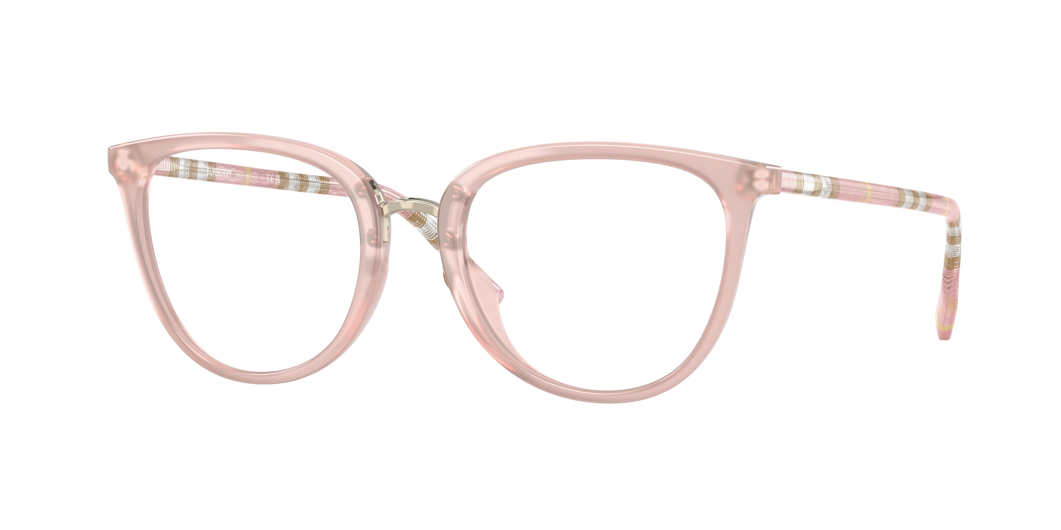 Burberry KATIE BE2366U Cat Eye Eyeglasses  4032-Pink 51-140-19 - Color Map Pink