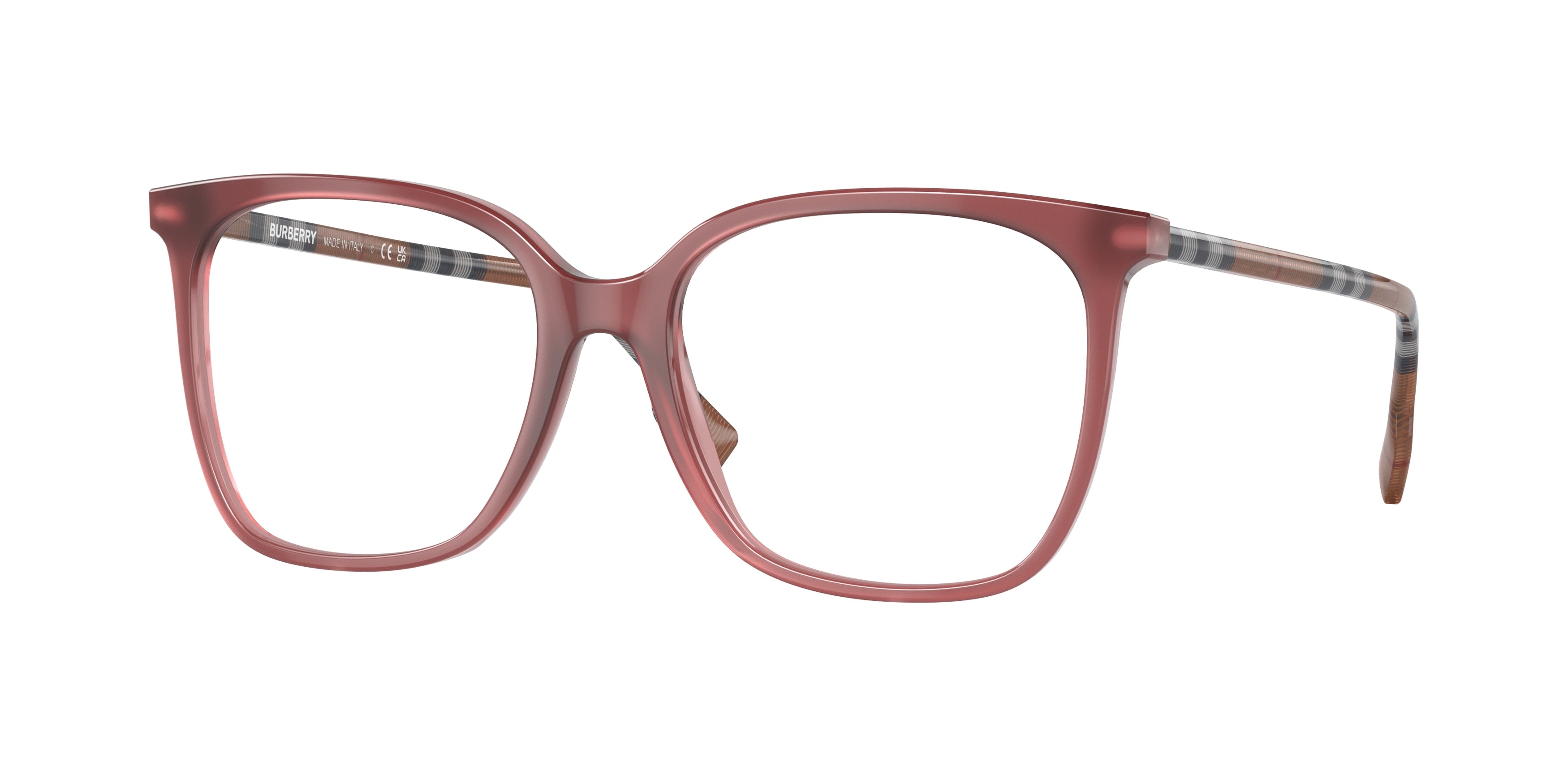 Red cheap burberry glasses