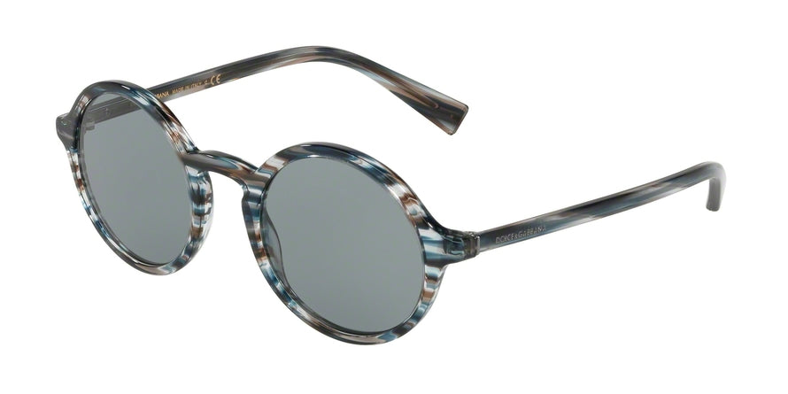 Dolce & gabbana discount 49mm round sunglasses