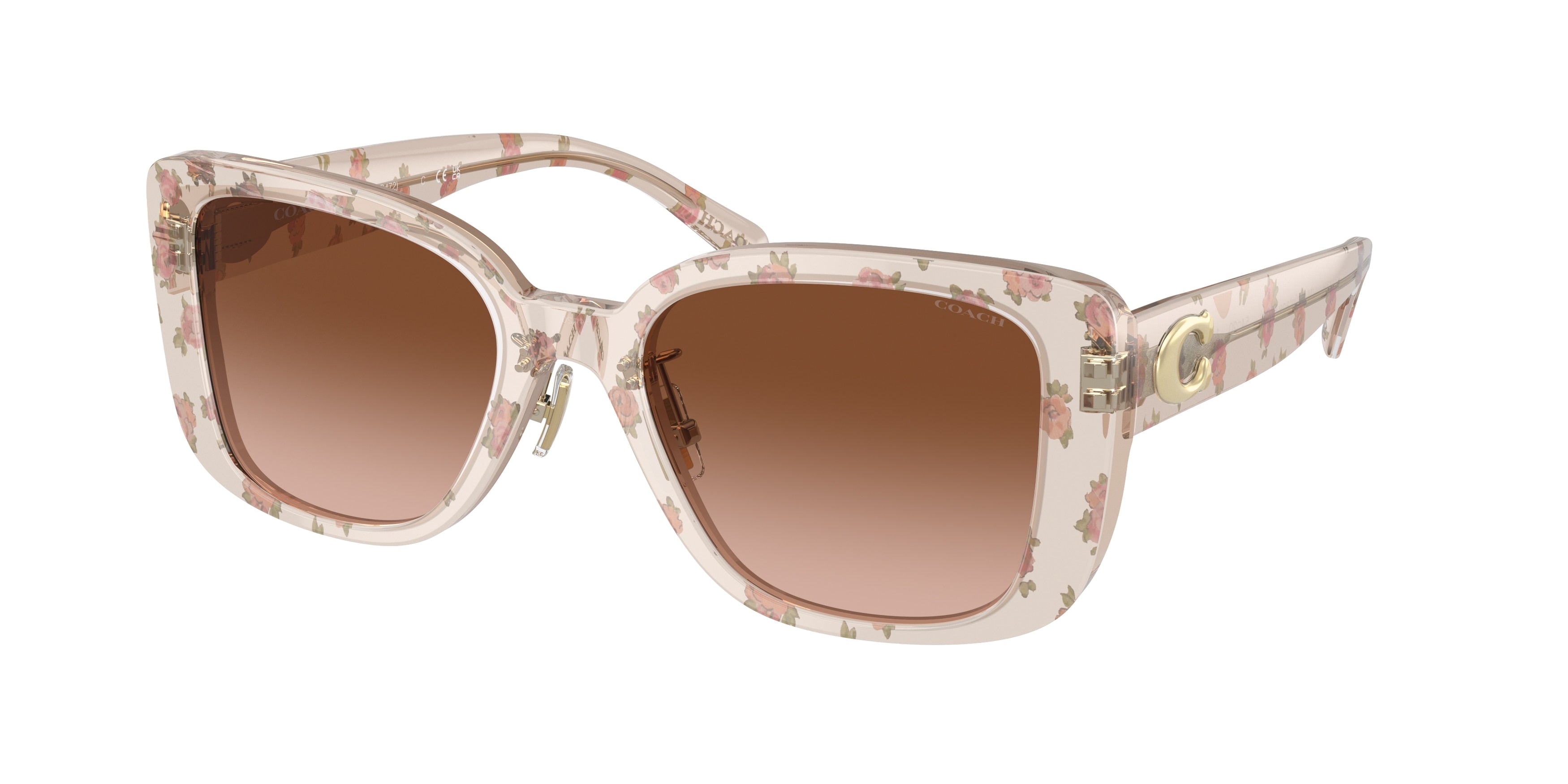 Coach rose outlet sunglasses