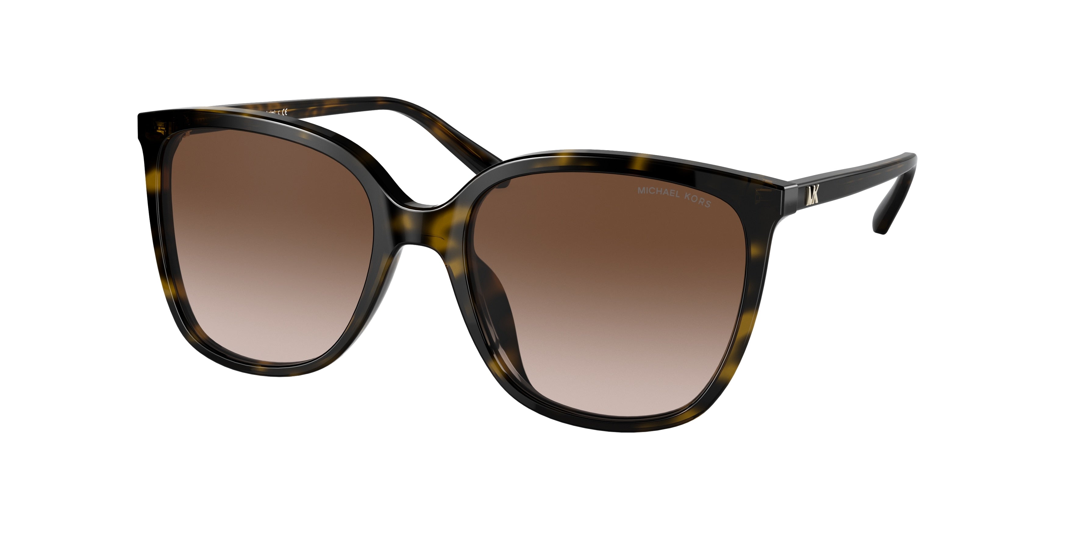 Michael Kors ANAHEIM MK2137U Square Sunglasses  300613-Dark Tortoise 57-140-18 - Color Map Tortoise