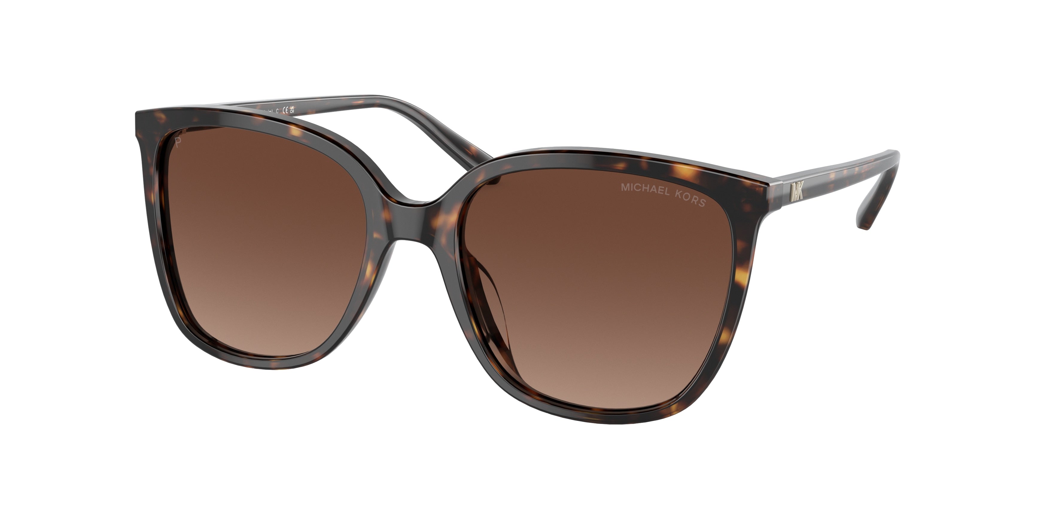 Michael Kors ANAHEIM MK2137U Square Sunglasses  3006T5-Dark Tortoise 57-140-18 - Color Map Tortoise