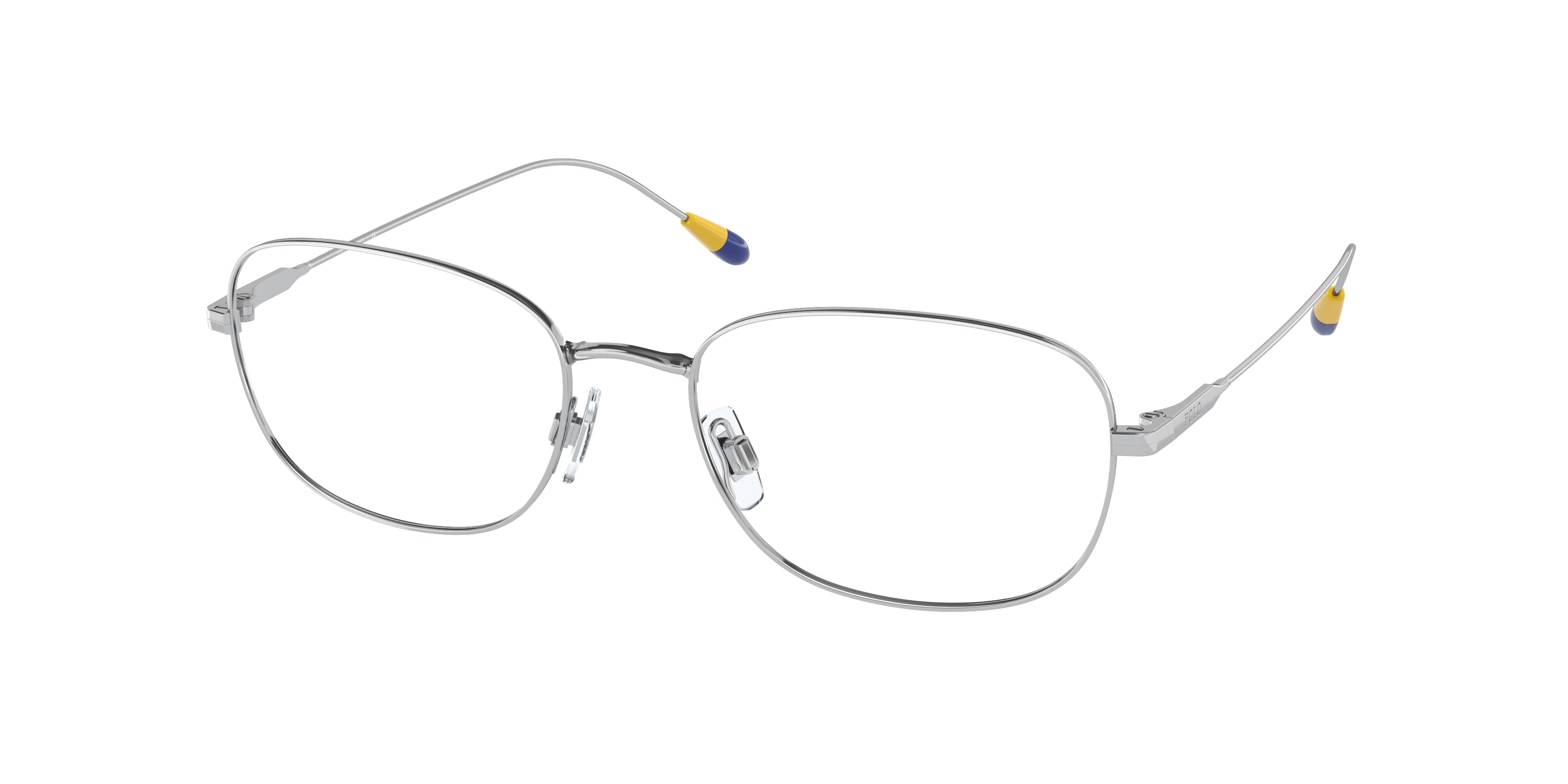 Polo PH1205 Pillow Eyeglasses  9001-Shiny Silver 55-145-18 - Color Map Silver