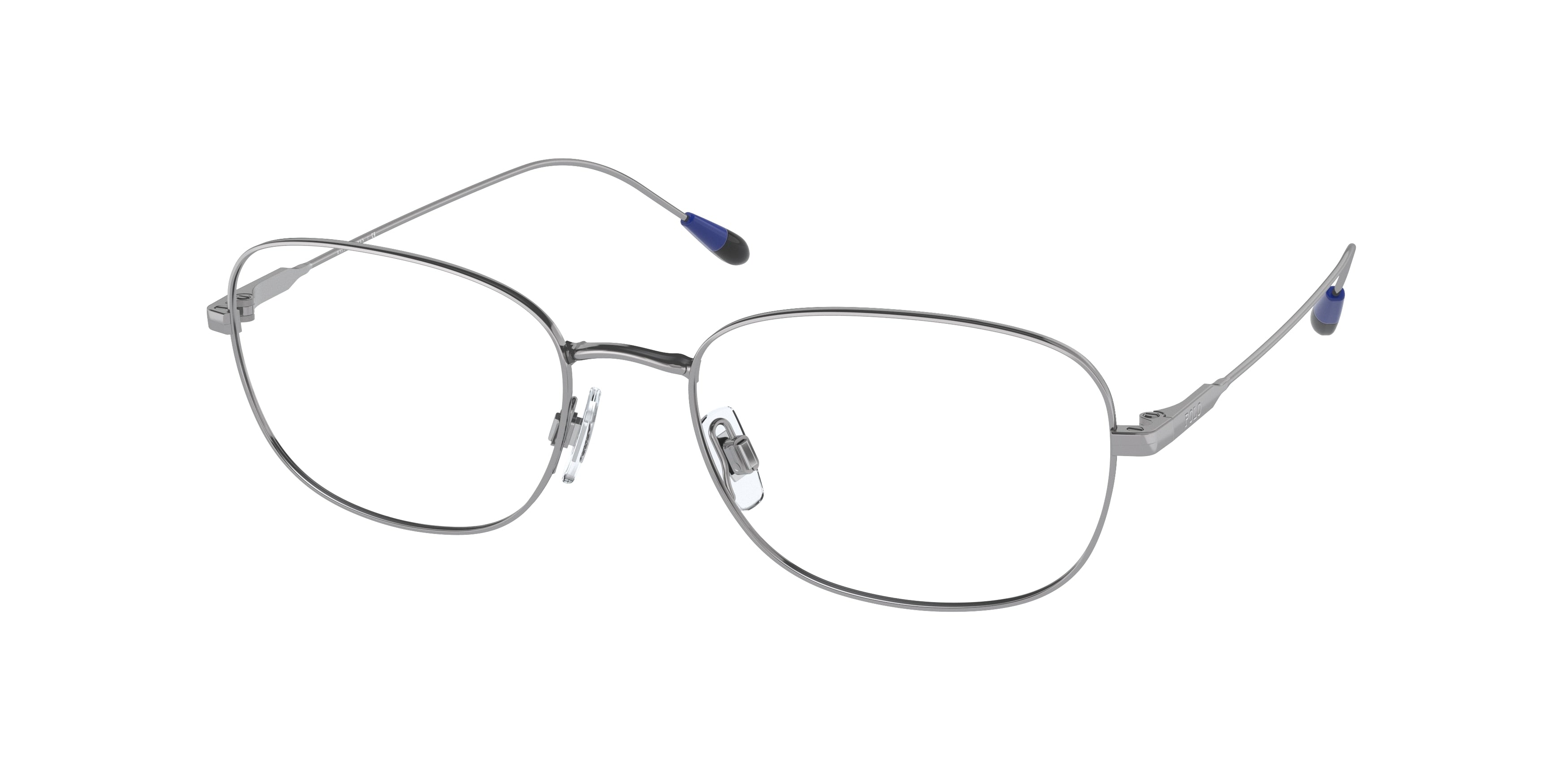 Polo PH1205 Pillow Eyeglasses  9216-Shiny Gunmetal 55-145-18 - Color Map Grey