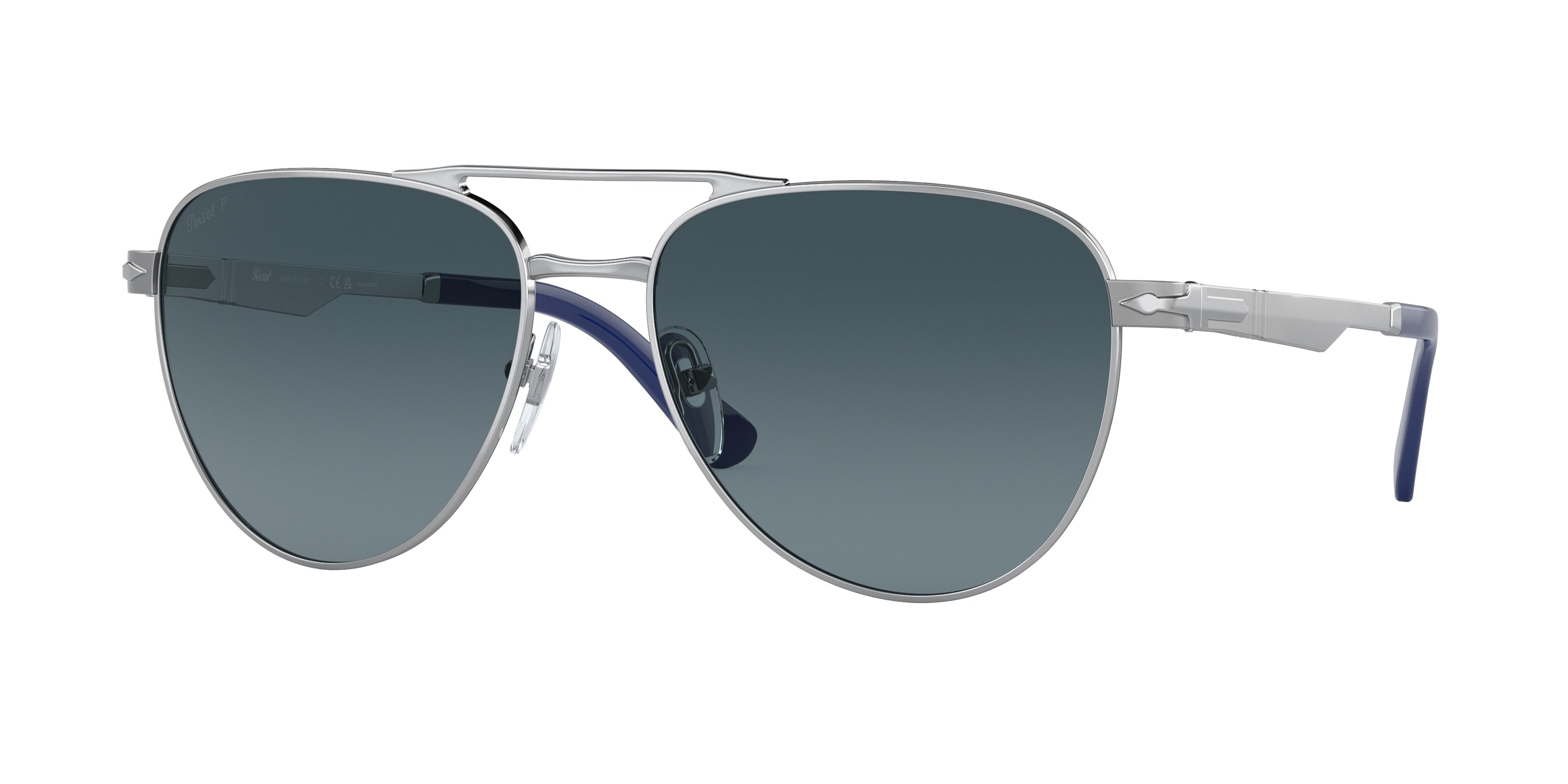 Persol PO1003S Phantos Sunglasses  518/S3-Silver 58-145-17 - Color Map Silver