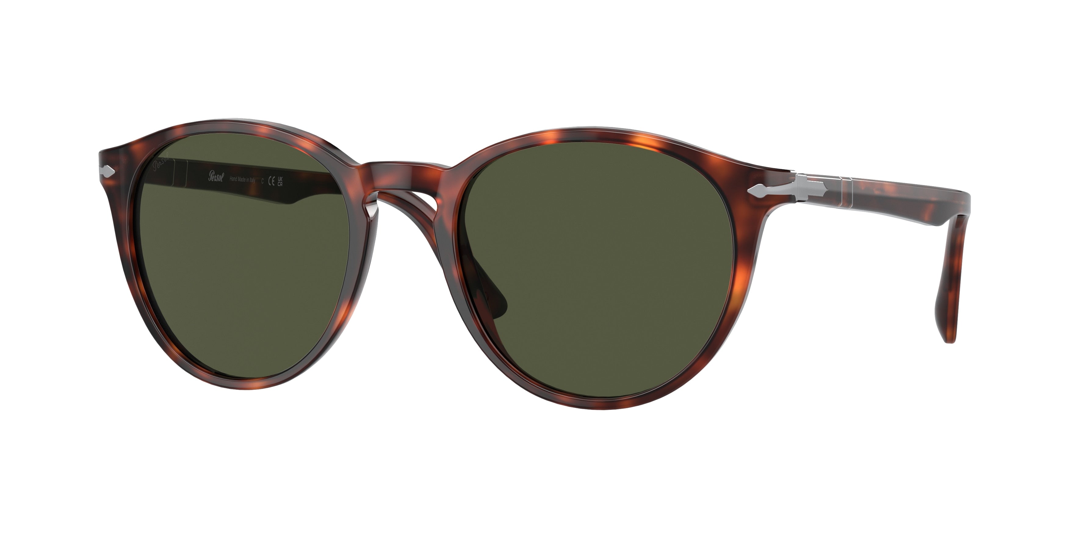 Persol PO3152S Phantos Sunglasses  901531-Havana 52-145-20 - Color Map Tortoise