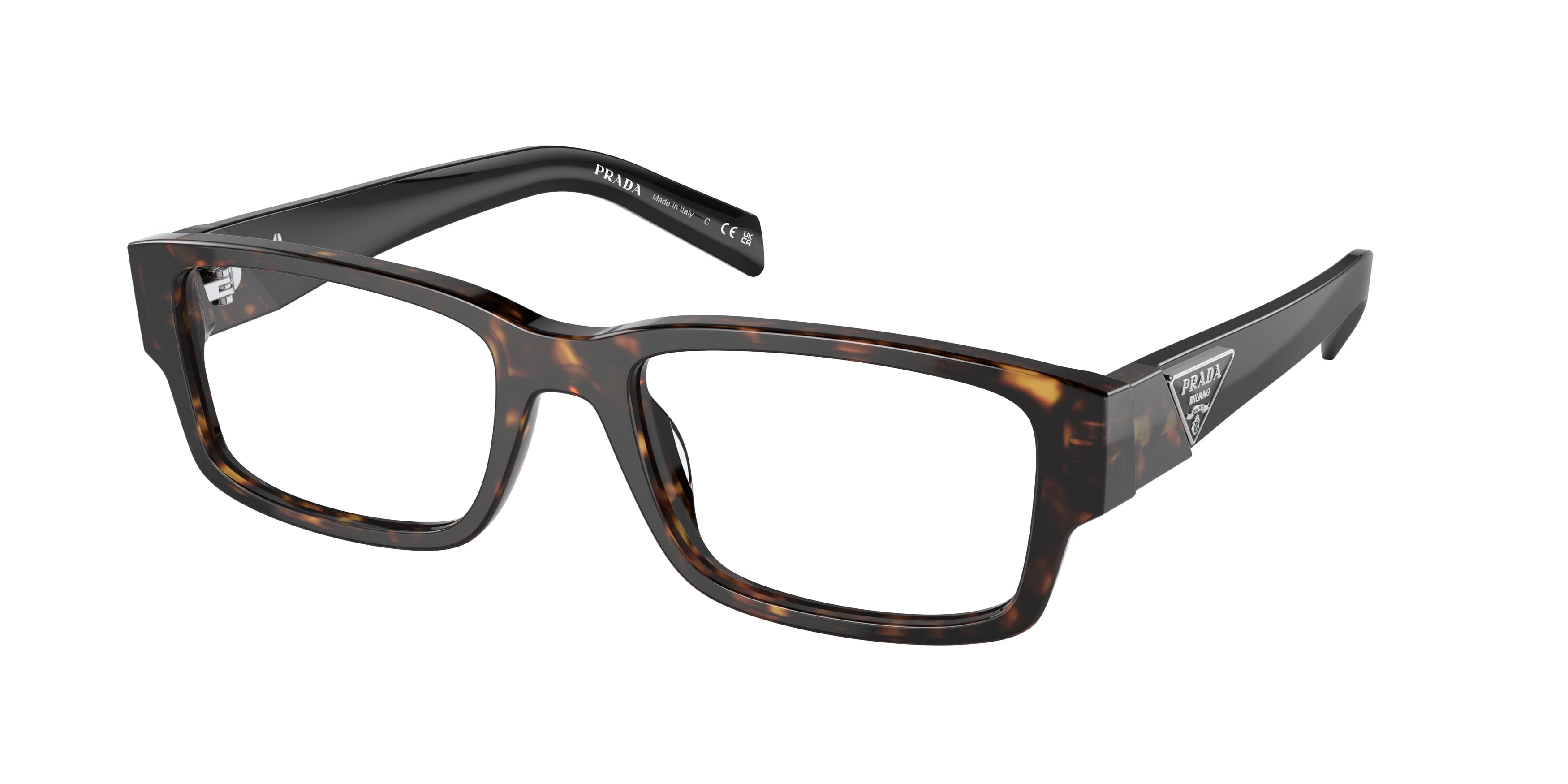 Prada PR07ZVF Rectangle Eyeglasses