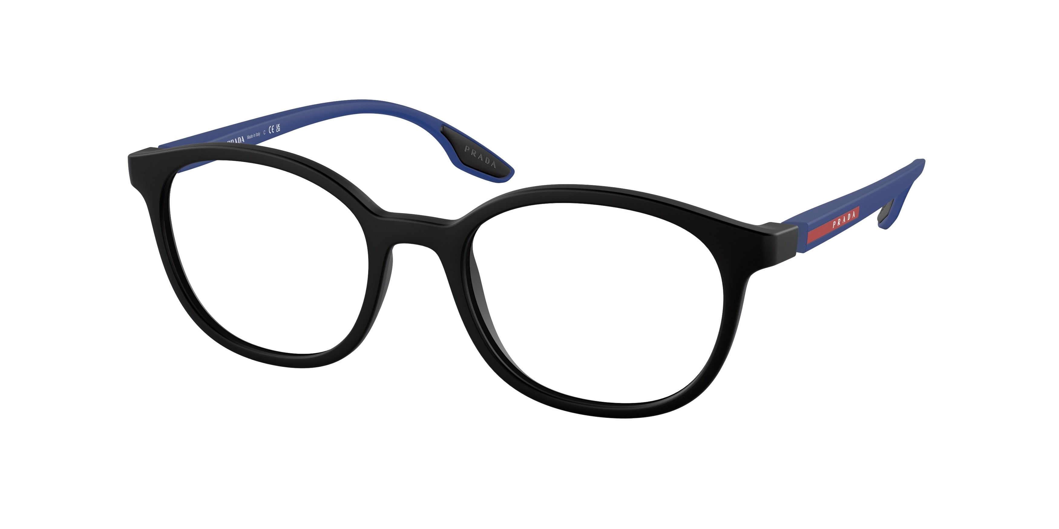 Prada matte shop black eyeglasses