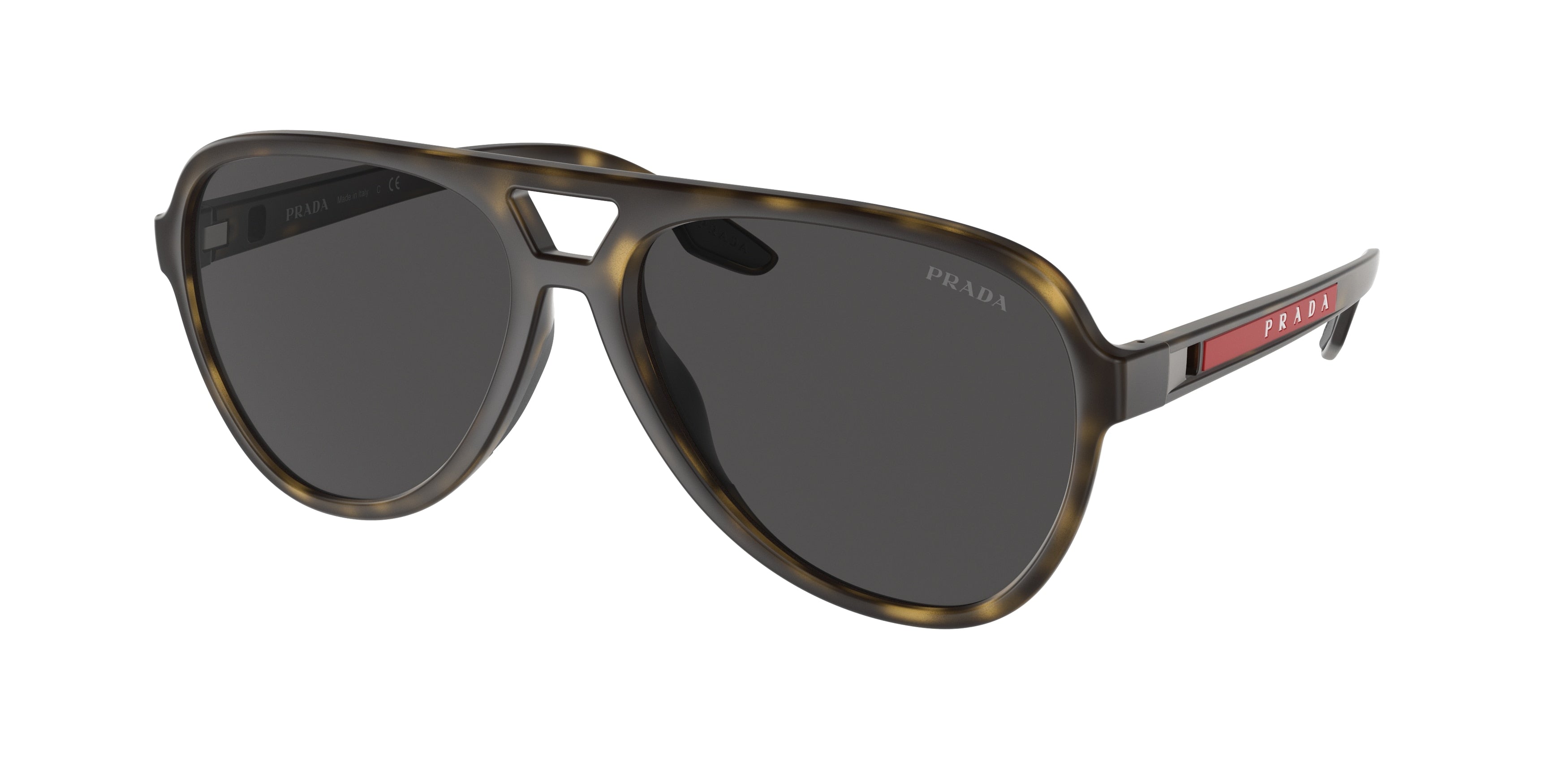 Prada Linea Rossa PS 06WS Pilot Sunglasses For Men