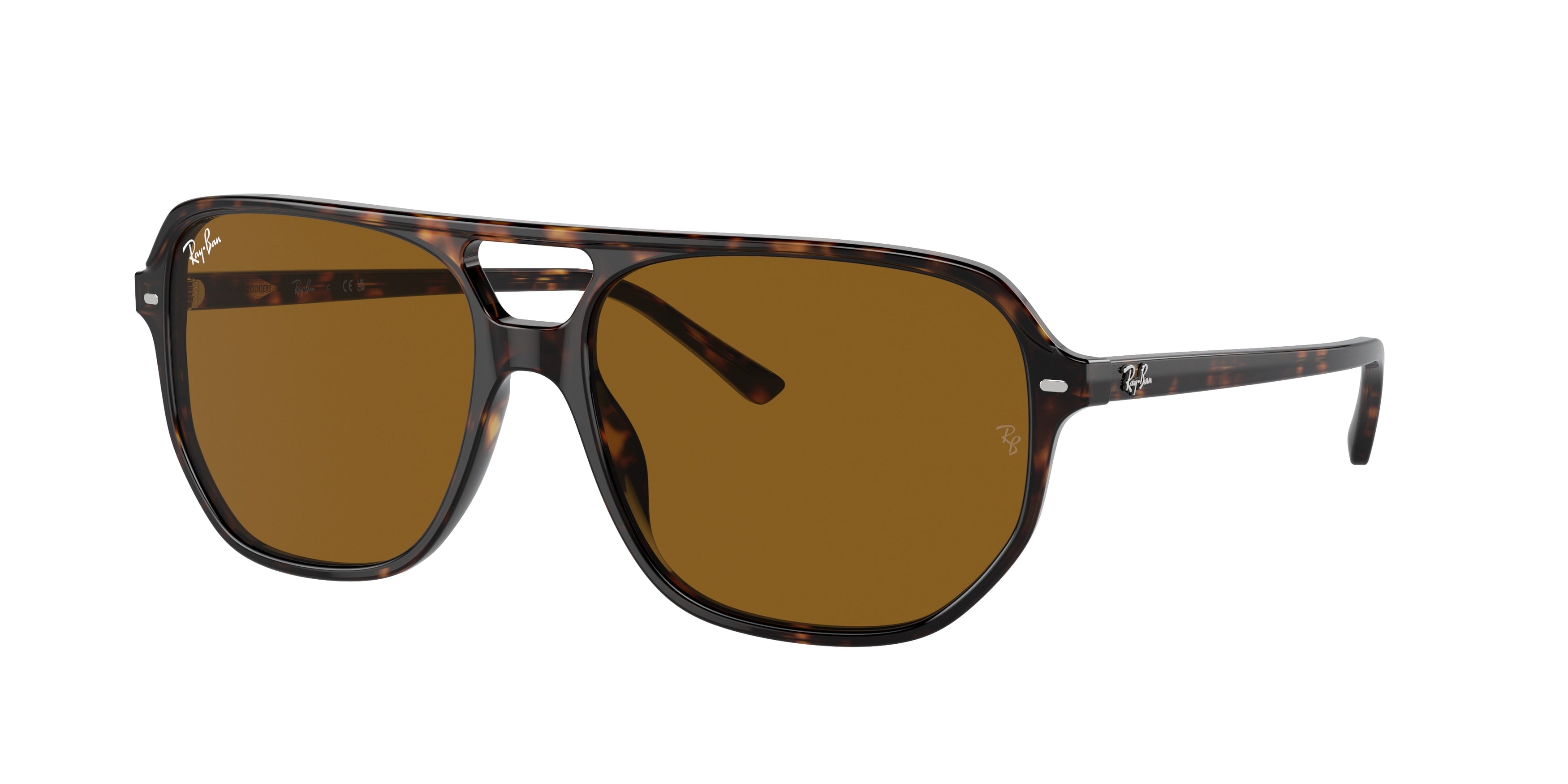 Ray-Ban BILL ONE RB2205 Irregular Sunglasses  902/33-Havana 60-145-16 - Color Map Tortoise