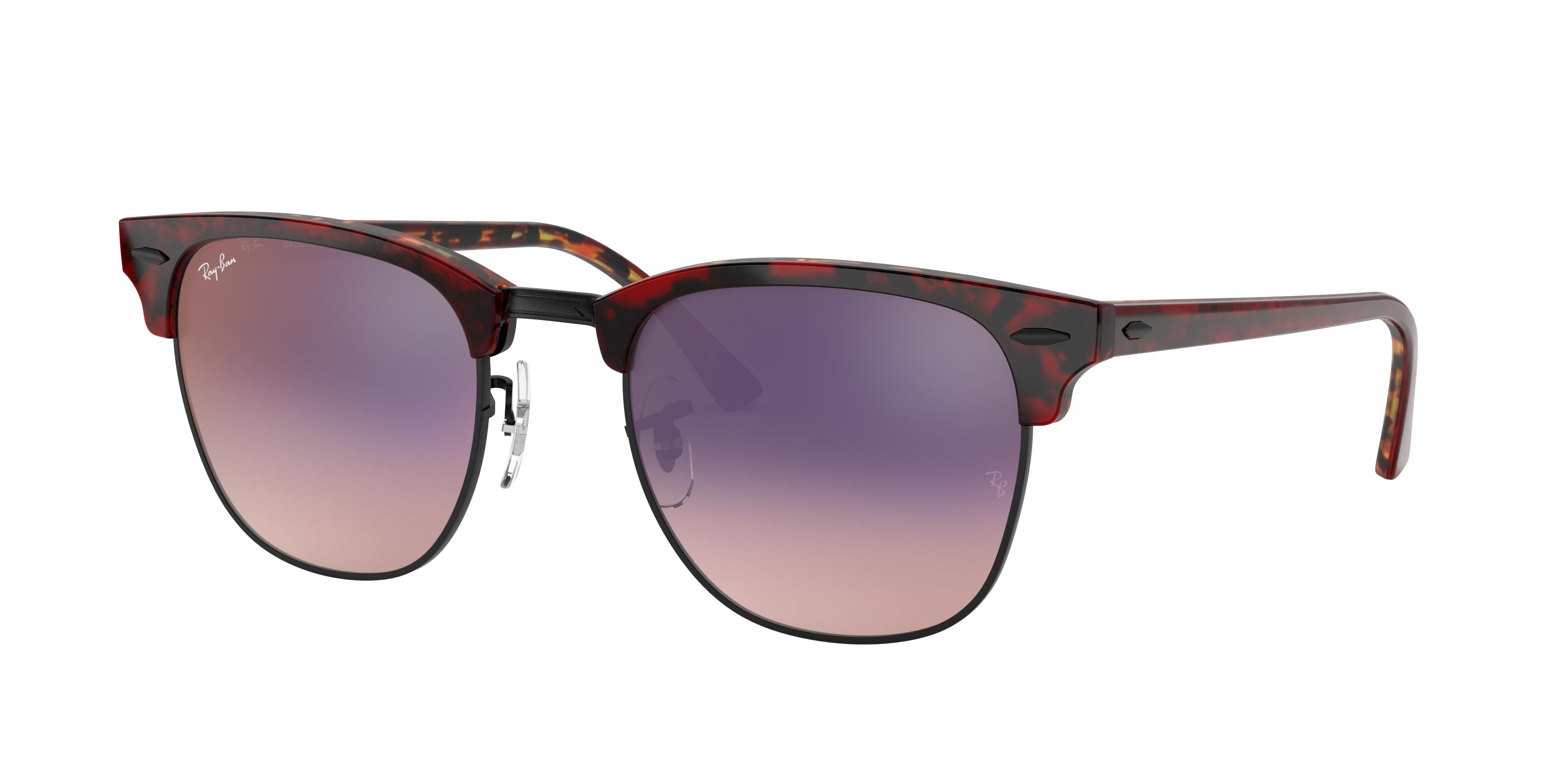 Ray Ban CLUBMASTER RB3016 Square Sunglasses