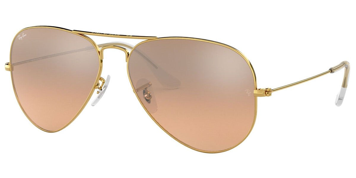 Ray-Ban RB3025 AVIATOR LARGE METAL Pilot Sunglasses For Unisex