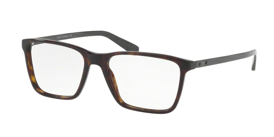 Ralph Lauren RL6163 Rectangle Eyeglasses  5003-DARK HAVANA 53-17-145 - Color Map havana