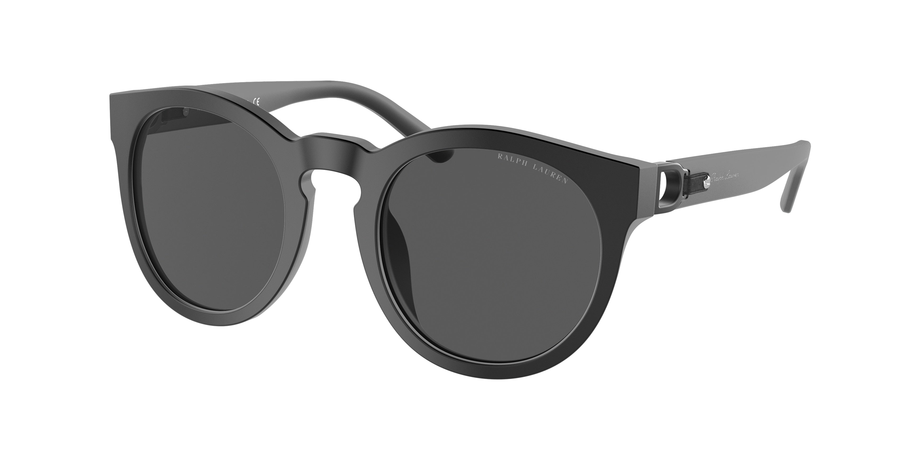 Ralph Lauren RL8204QU Phantos Sunglasses  537587-Matte Black 50-145-22 - Color Map Black