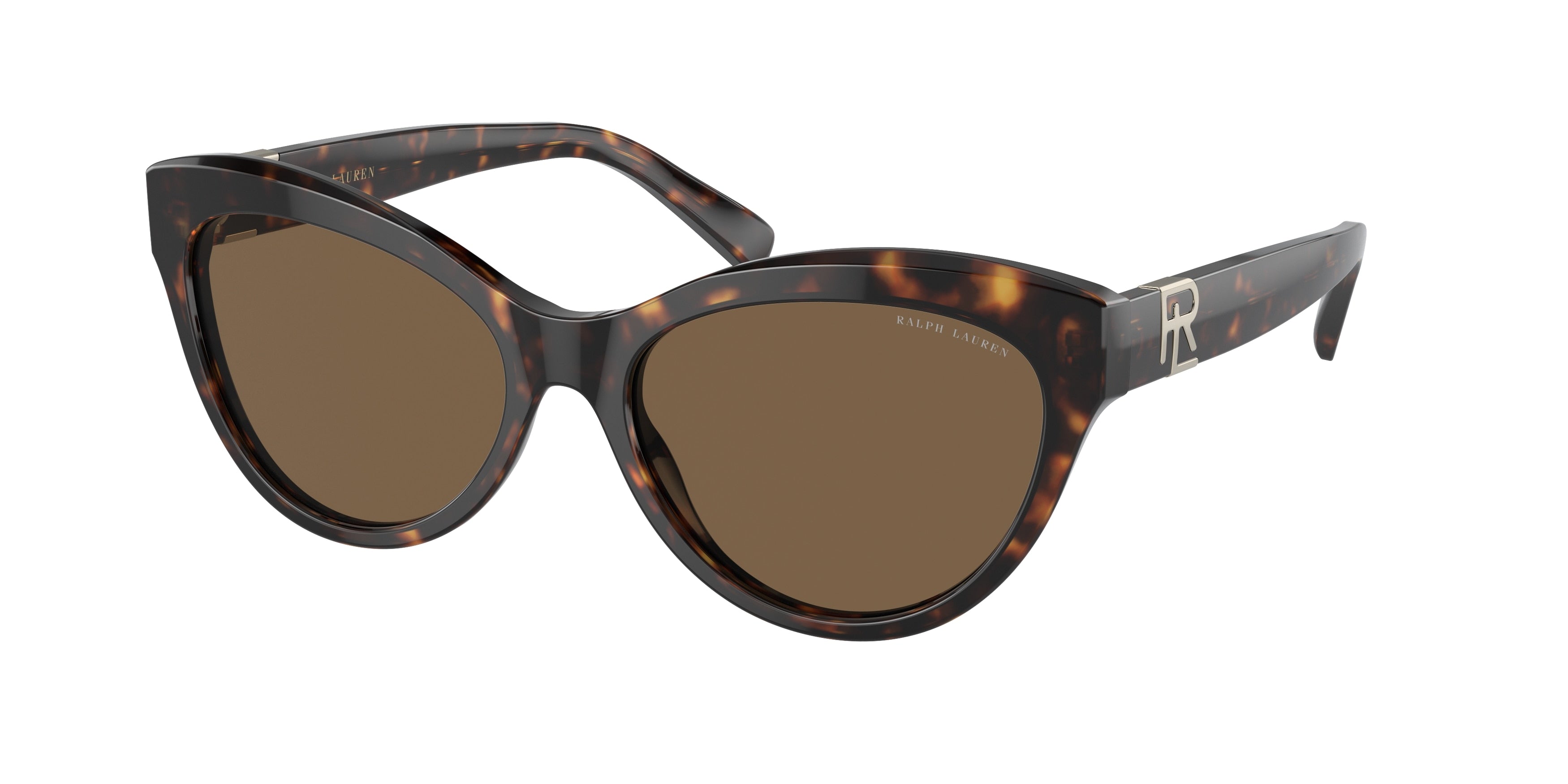 Ralph Lauren THE BETTY RL8213 Cat Eye Sunglasses  500373-Havana 56-145-17 - Color Map Tortoise