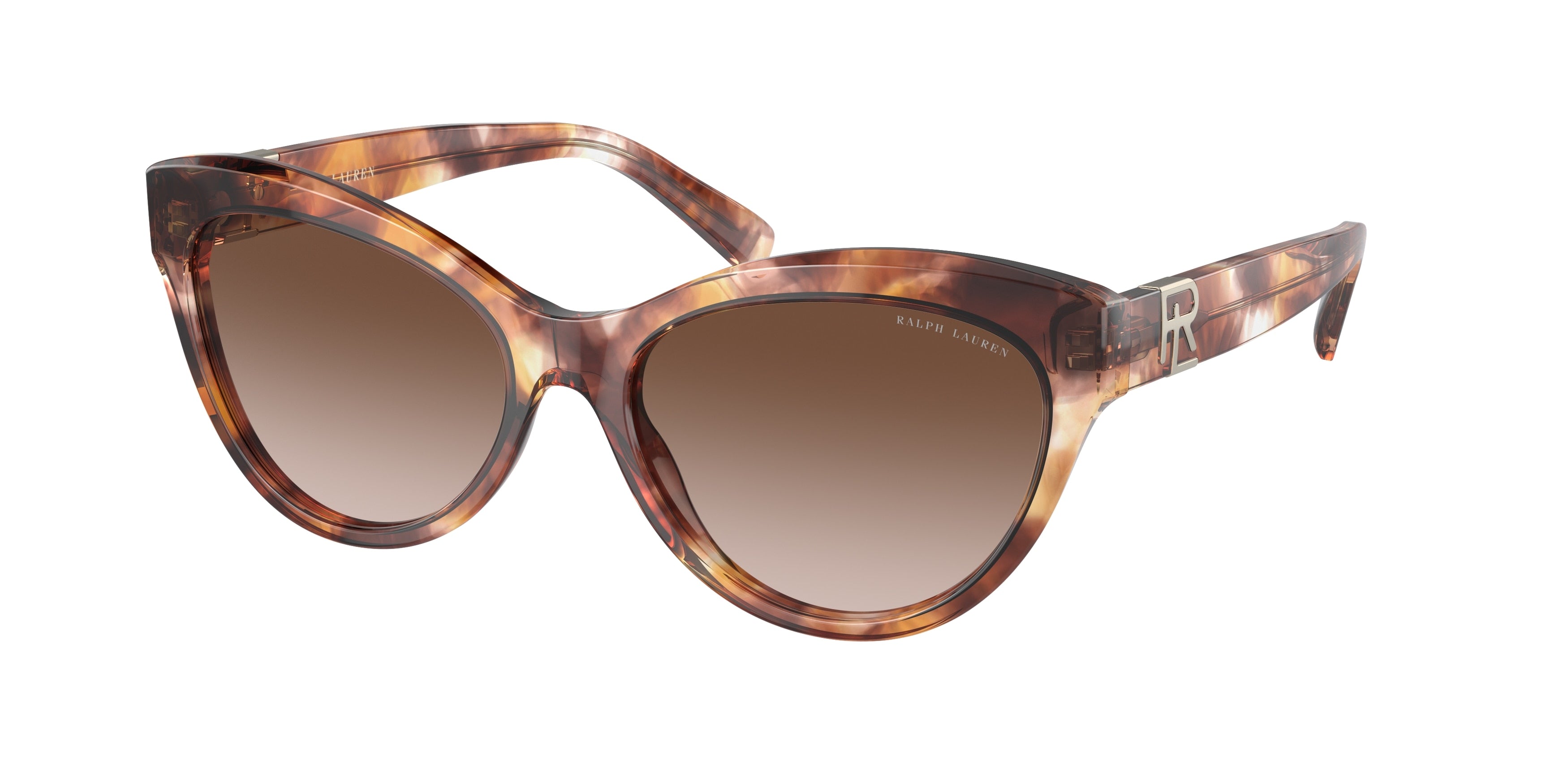 Ralph Lauren THE BETTY RL8213 Cat Eye Sunglasses  605413-Havana 56-145-17 - Color Map Tortoise