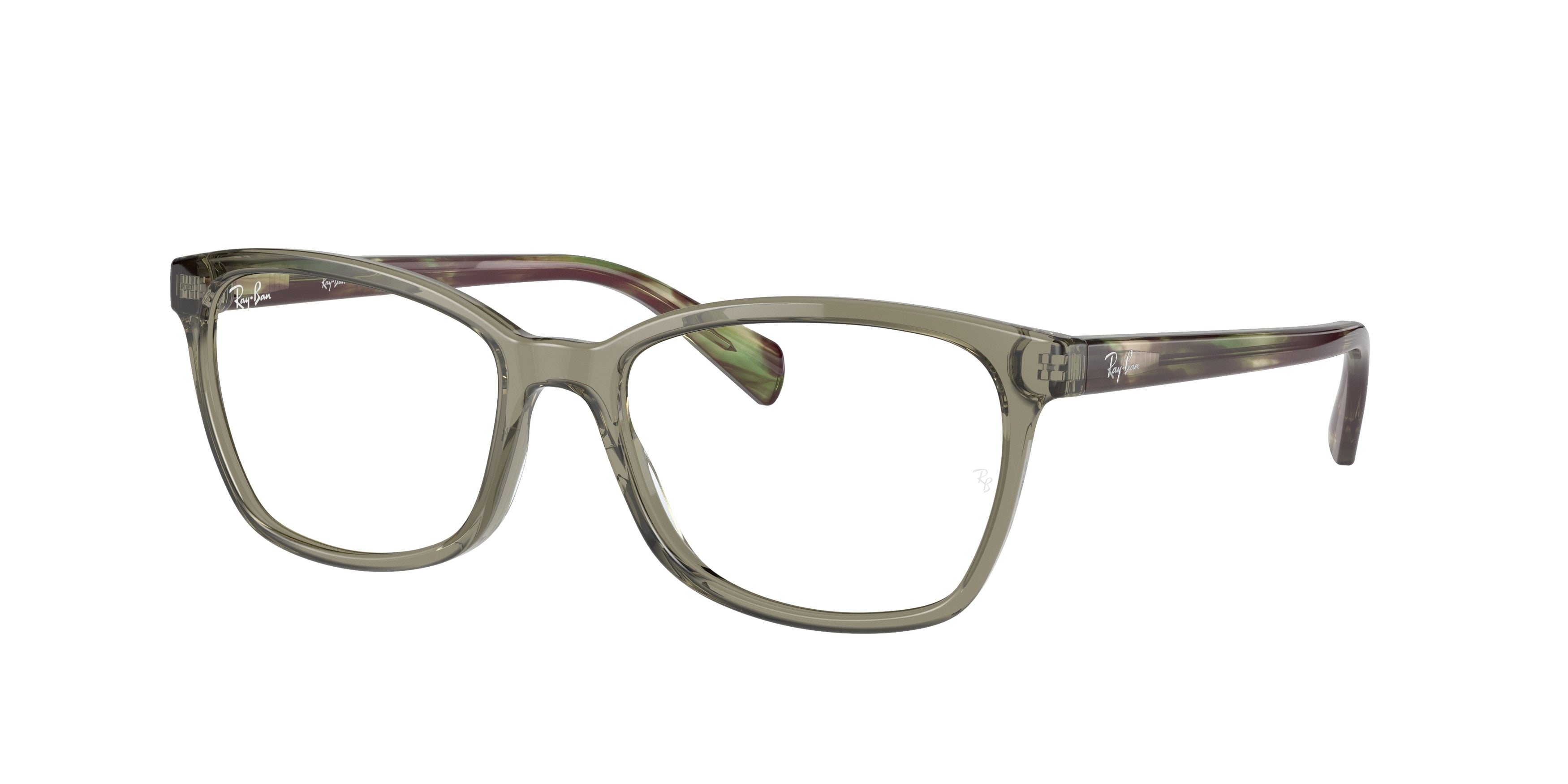 Ray-Ban Optical RX5362 Butterfly Eyeglasses  8178-Transparent Green 54-140-17 - Color Map Green