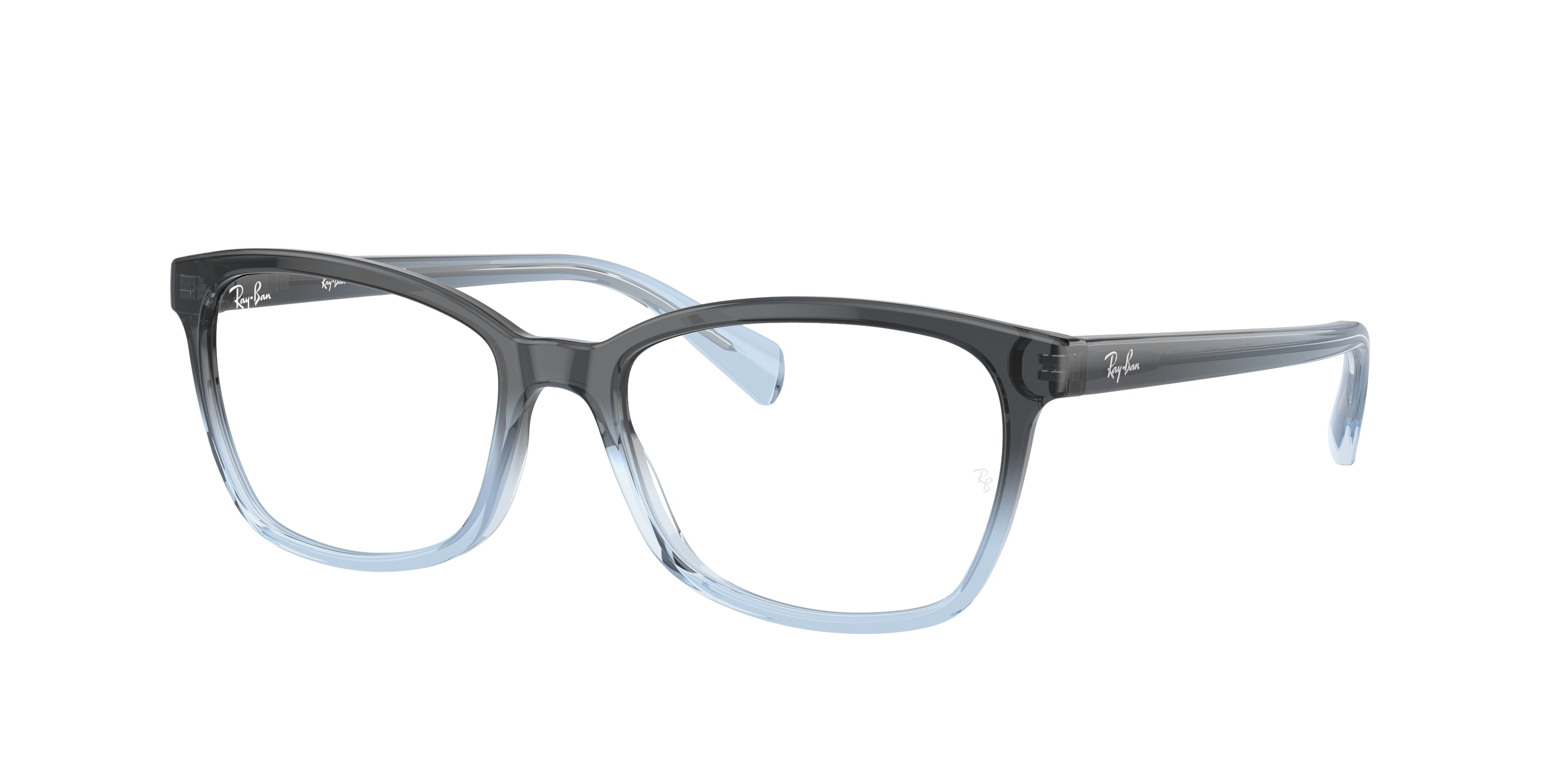 Ray-Ban Optical RX5362 Butterfly Eyeglasses  8309-Blue & Light Blue 54-140-17 - Color Map Blue