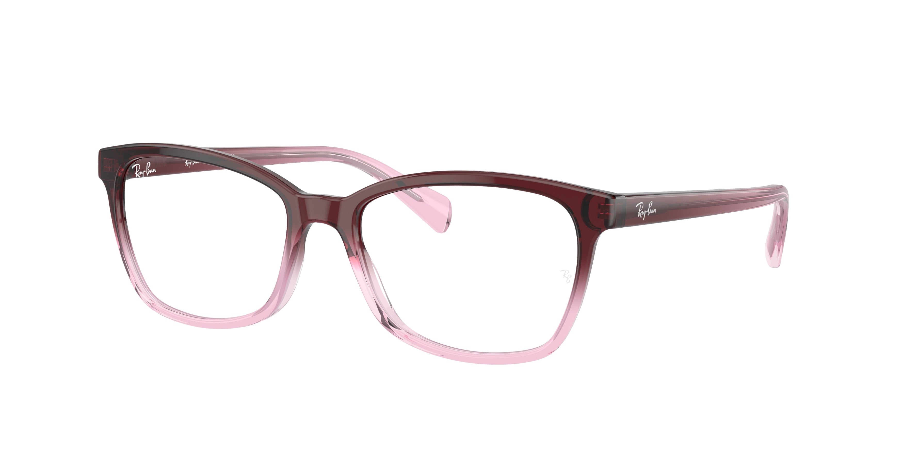 Ray-Ban Optical RX5362 Butterfly Eyeglasses  8311-Red & Pink 54-140-17 - Color Map Red