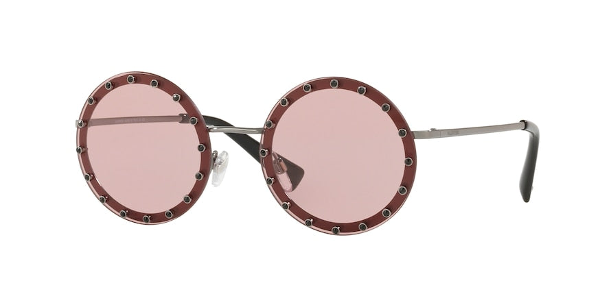 Valentino round 2024 studded sunglasses