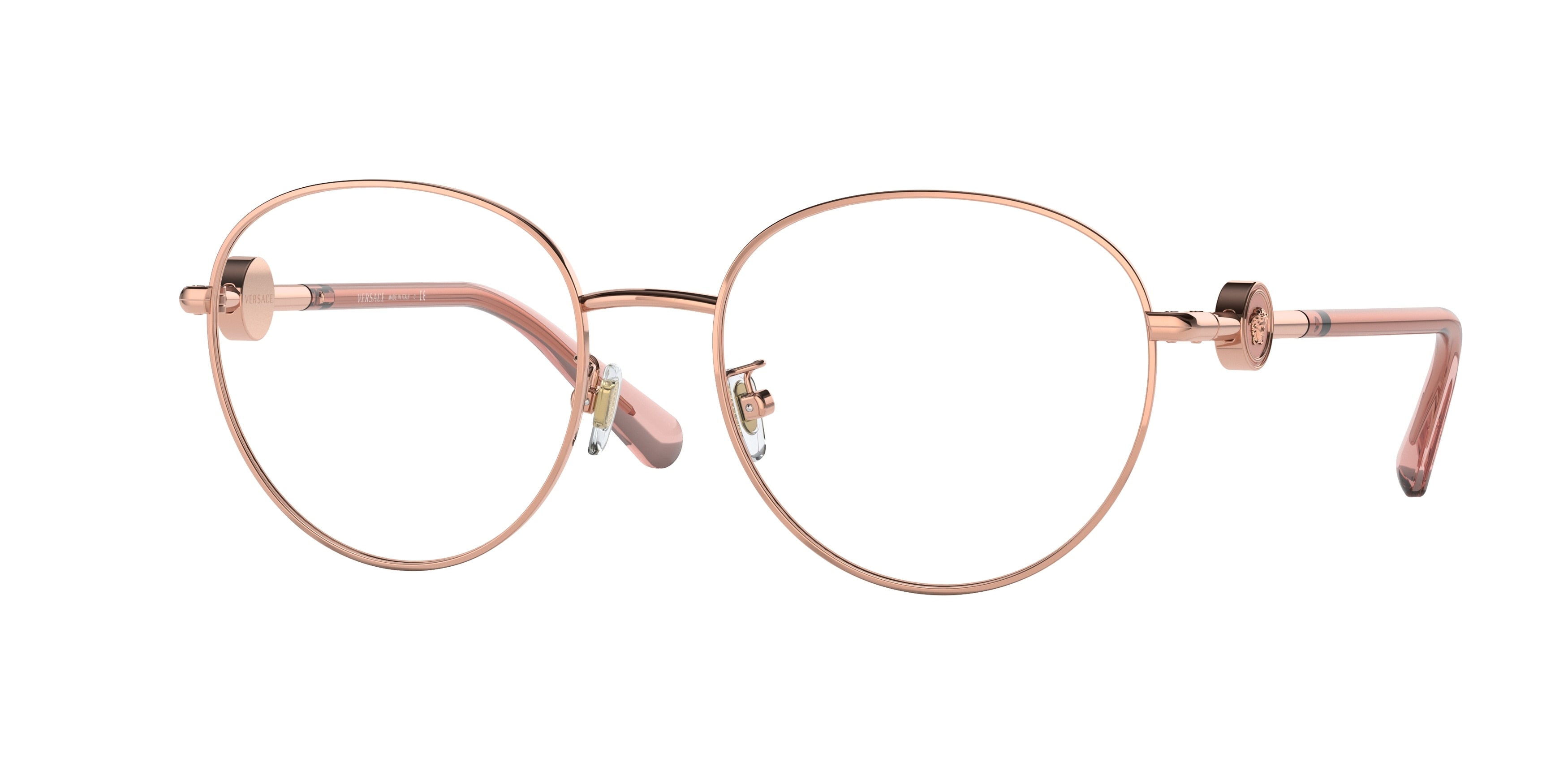 Versace round outlet eyeglasses