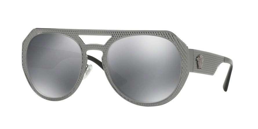 Versace sales gunmetal sunglasses