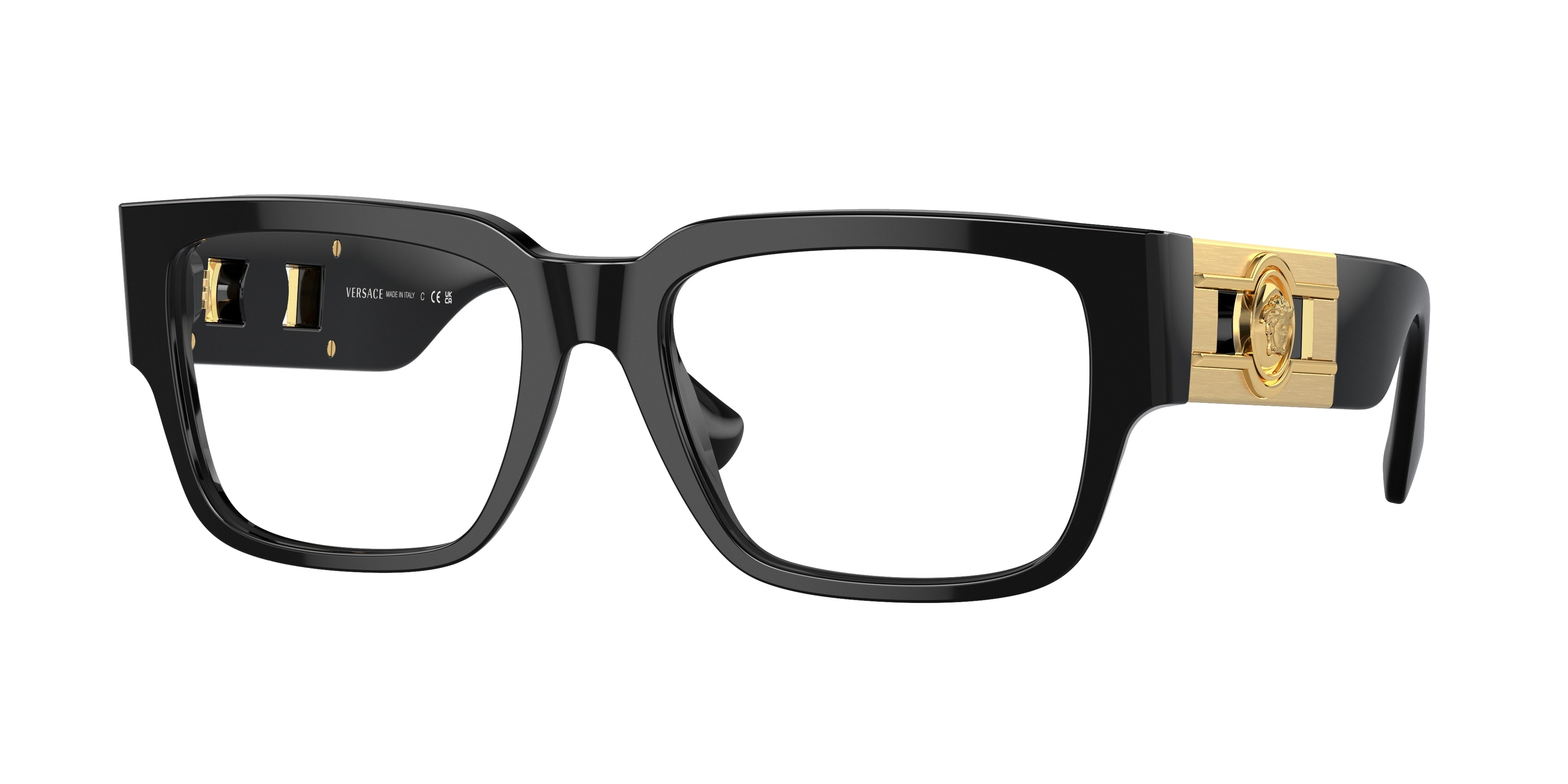 Versace VE3350 Square Eyeglasses For Men