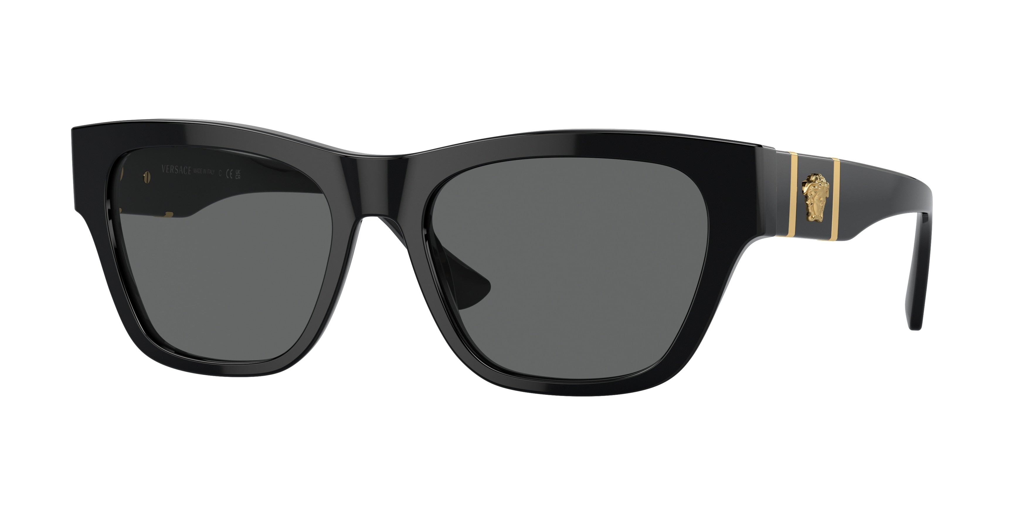 Versace black square sunglasses sale