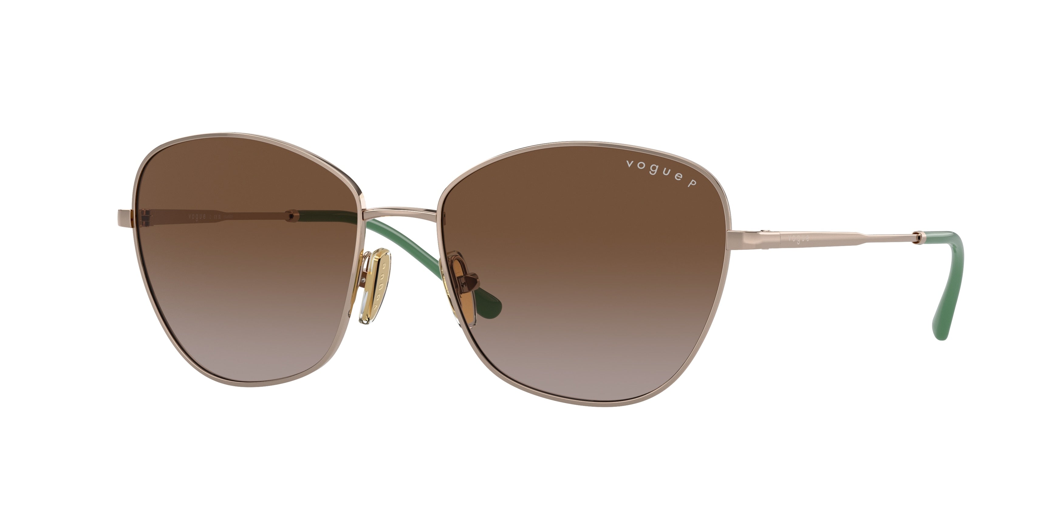 Ray Ban Gold Aviator Gradient Sunglasses | Stuarts London