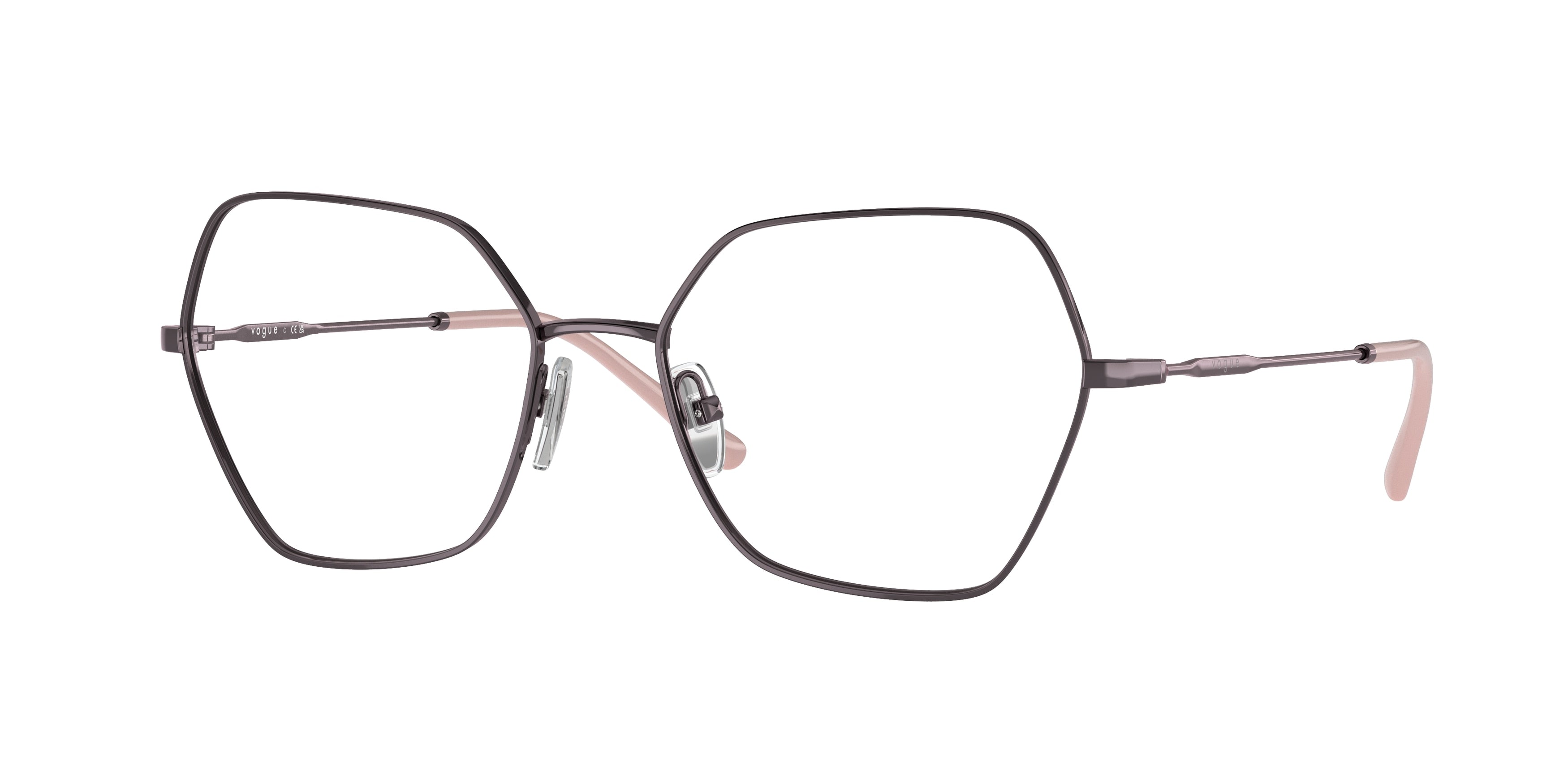 Vogue VO4281 Irregular Eyeglasses  5149-Light Violet 54-140-17 - Color Map Violet