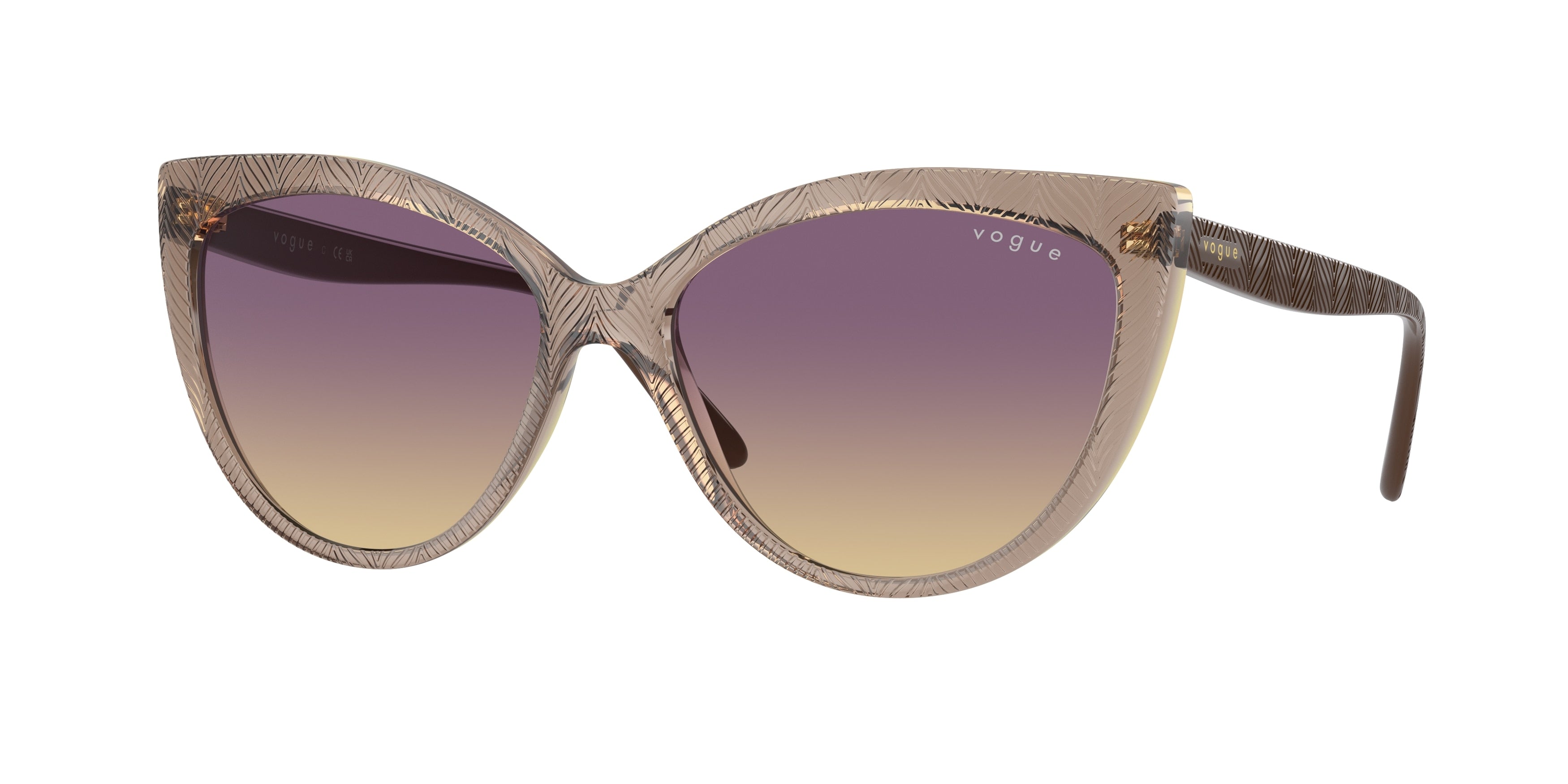 Vogue shop purple glasses