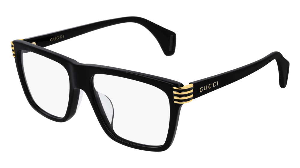 Gucci Rectangular Sunglasses in Black for Men