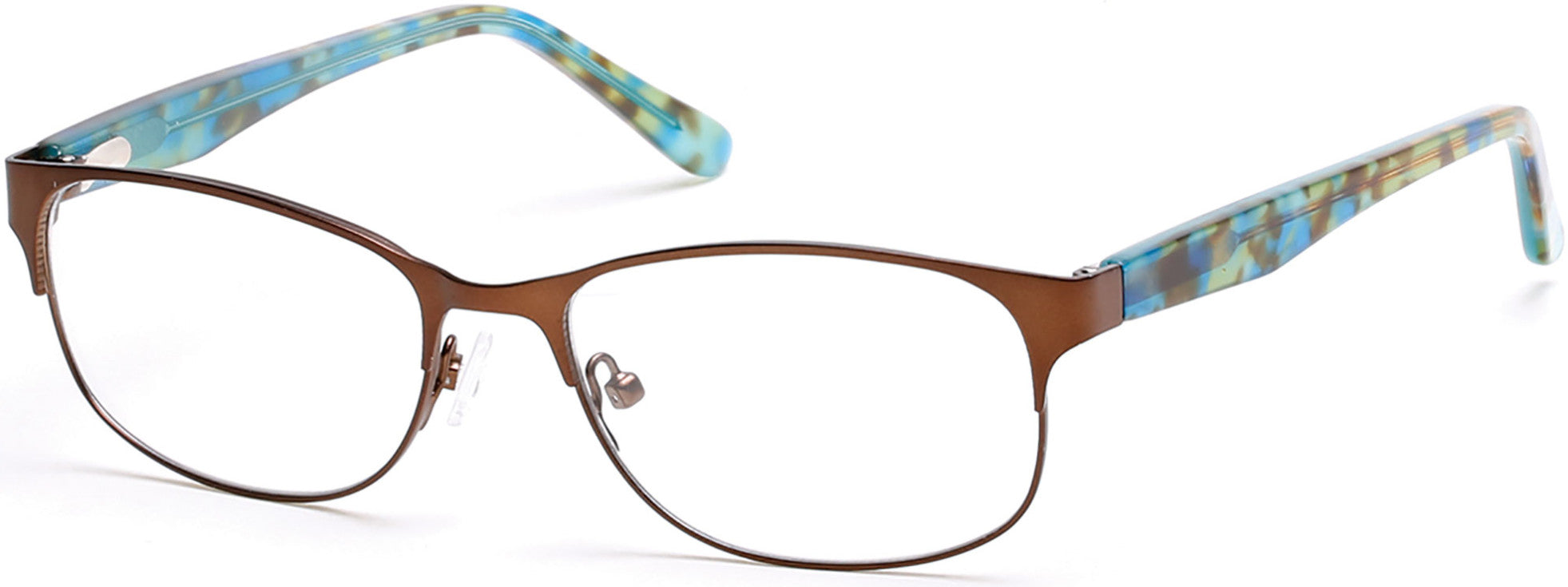 Bongo Eyeglasses BG0158 049-049 - Matte Dark Brown