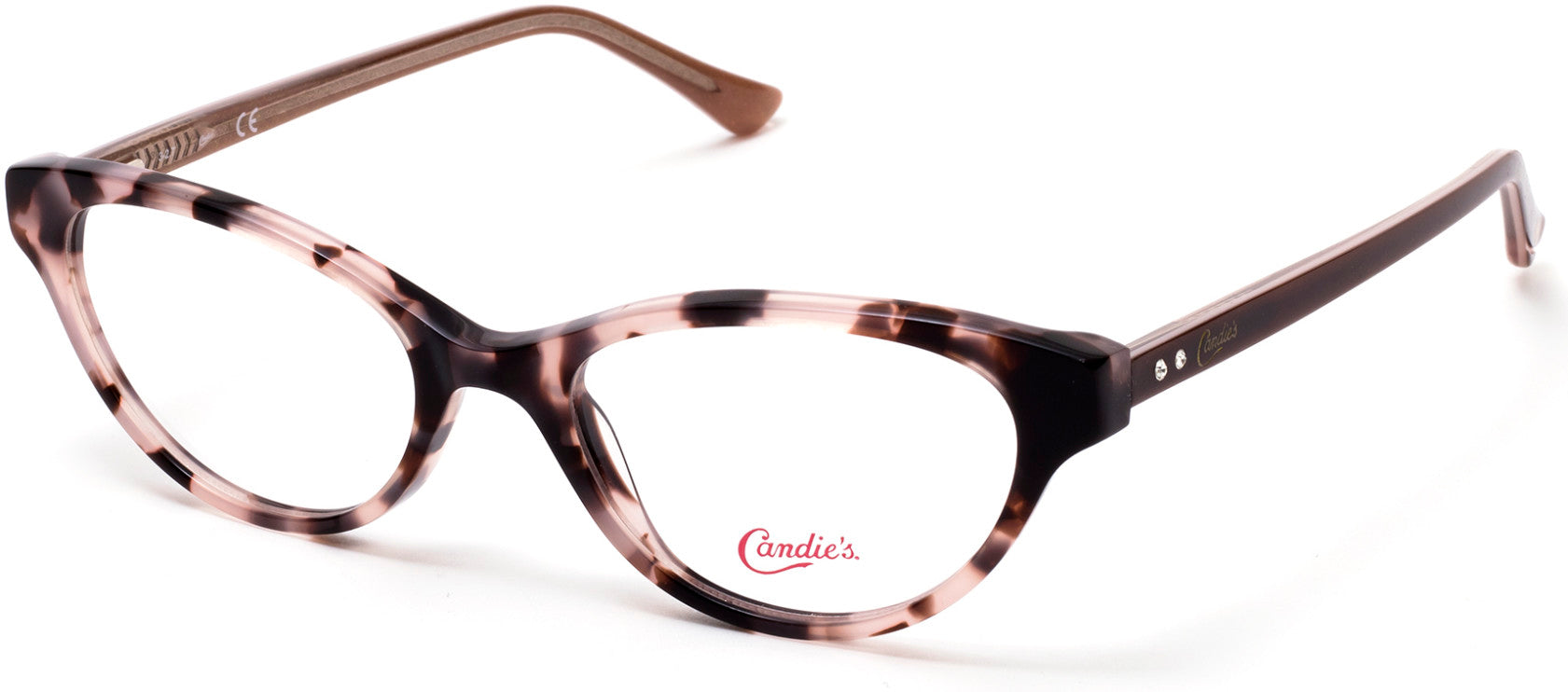 Candies CA0163 Oval Eyeglasses 056-056 - Havana