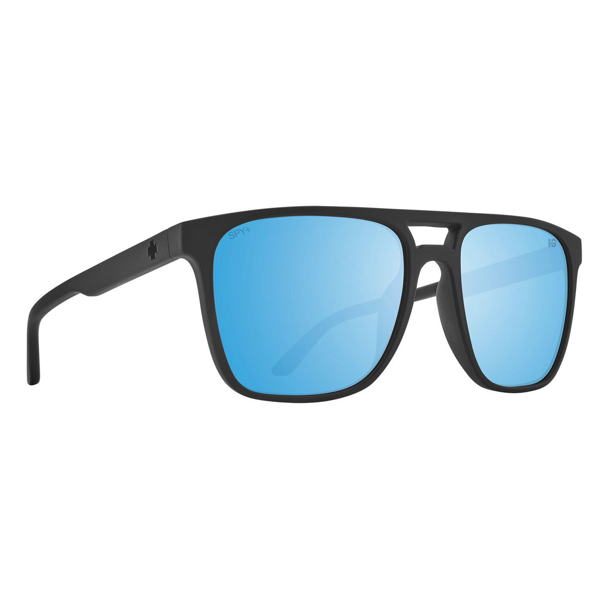 Spy Genre Sunglasses - Matte Black - Happy Gray Polar