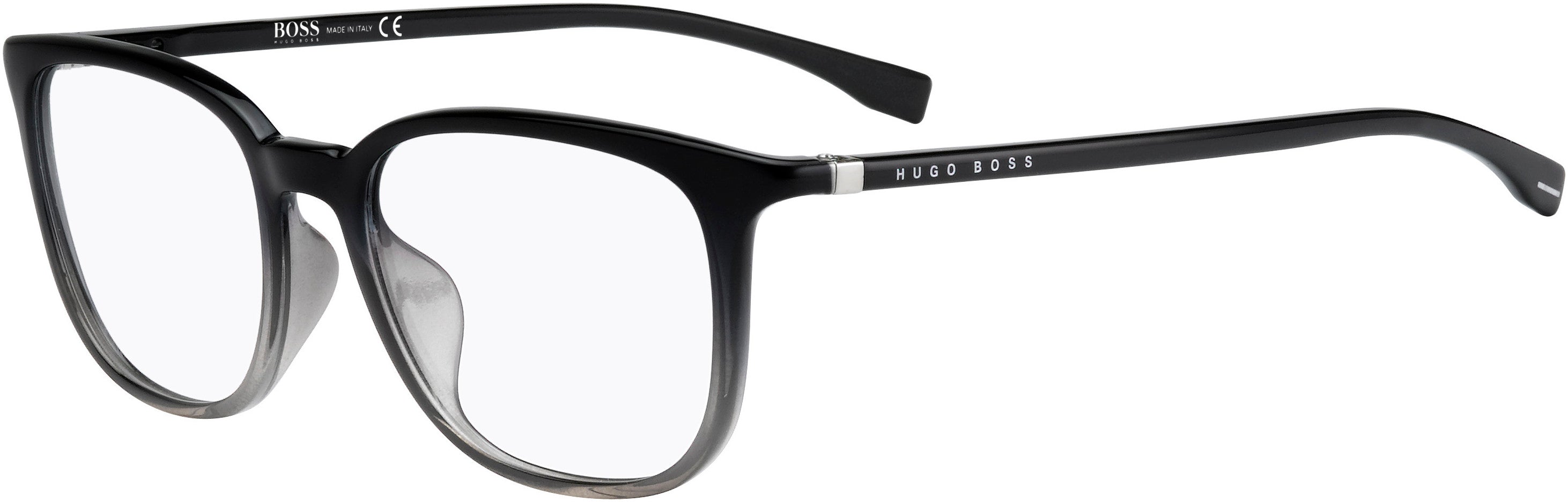 Boss (hub) Boss 0693/F Rectangular Eyeglasses 0TW9-0TW9  Matte Black (00 Demo Lens)