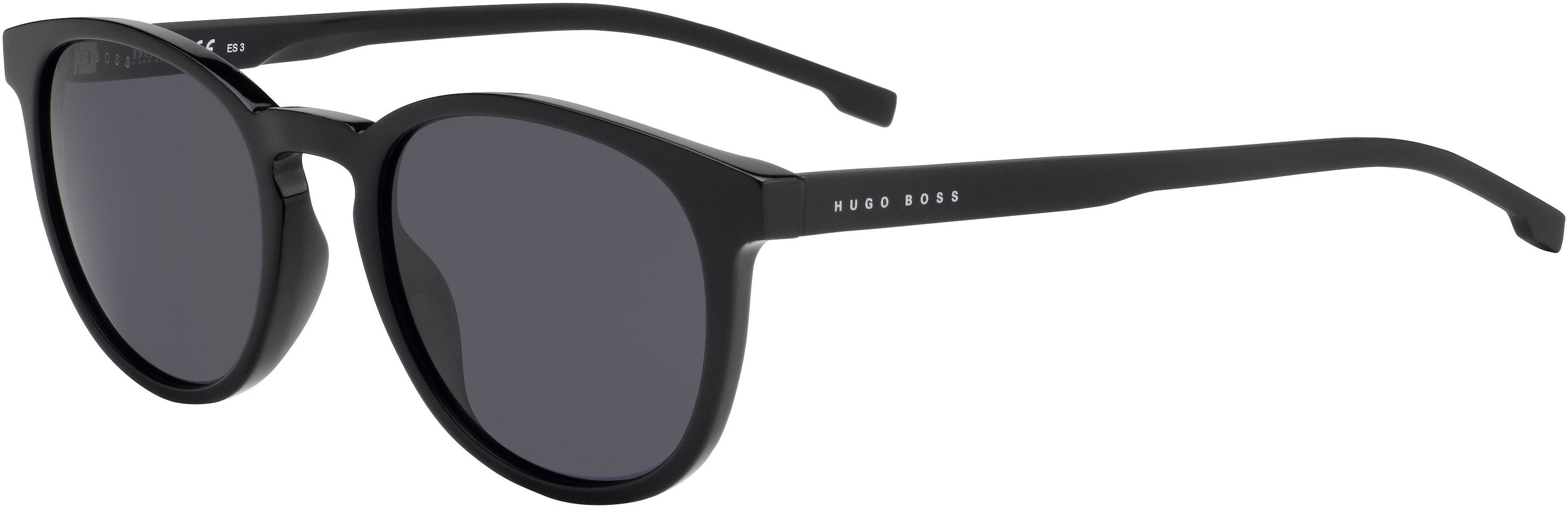 Boss (hub) Boss 0922/S Oval Modified Sunglasses 0807-0807  Black (IR Gray)