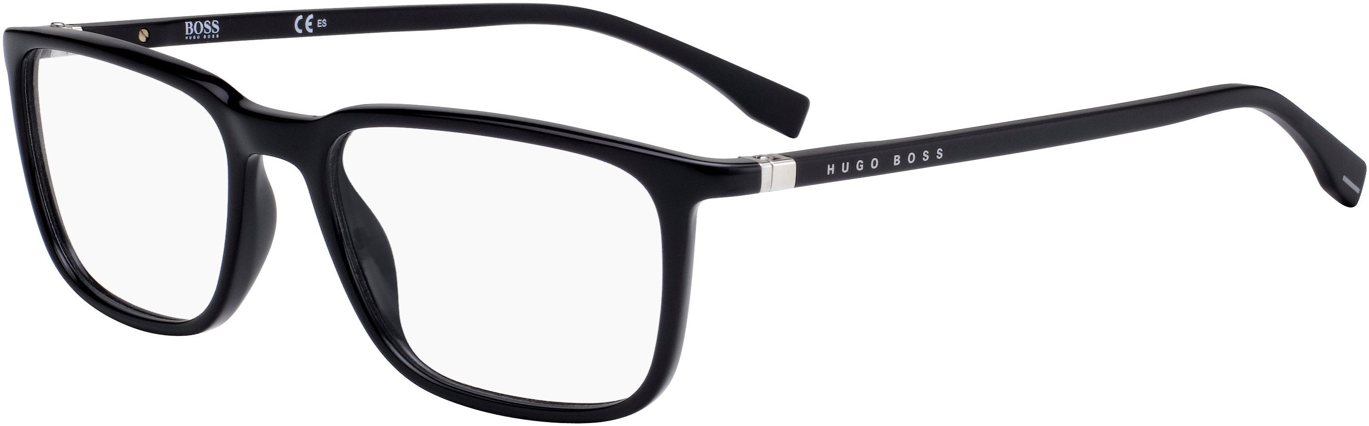 Boss (hub) Boss 0962 Square Eyeglasses 0807-0807  Black (00 Demo Lens)