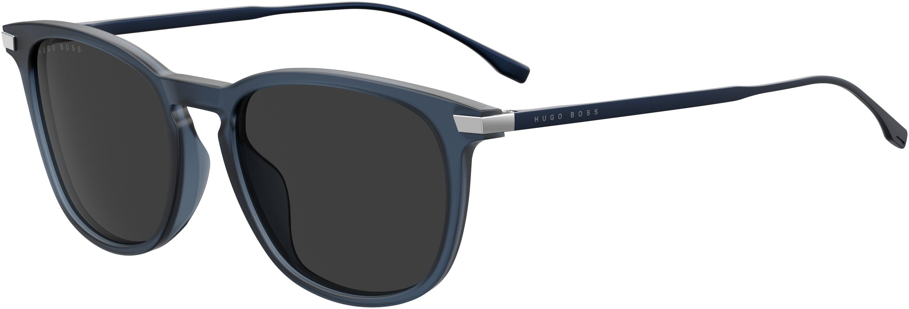 Boss (hub) Boss 0987/S Rectangular Sunglasses 0PJP-0PJP  Blue (IR Gray)